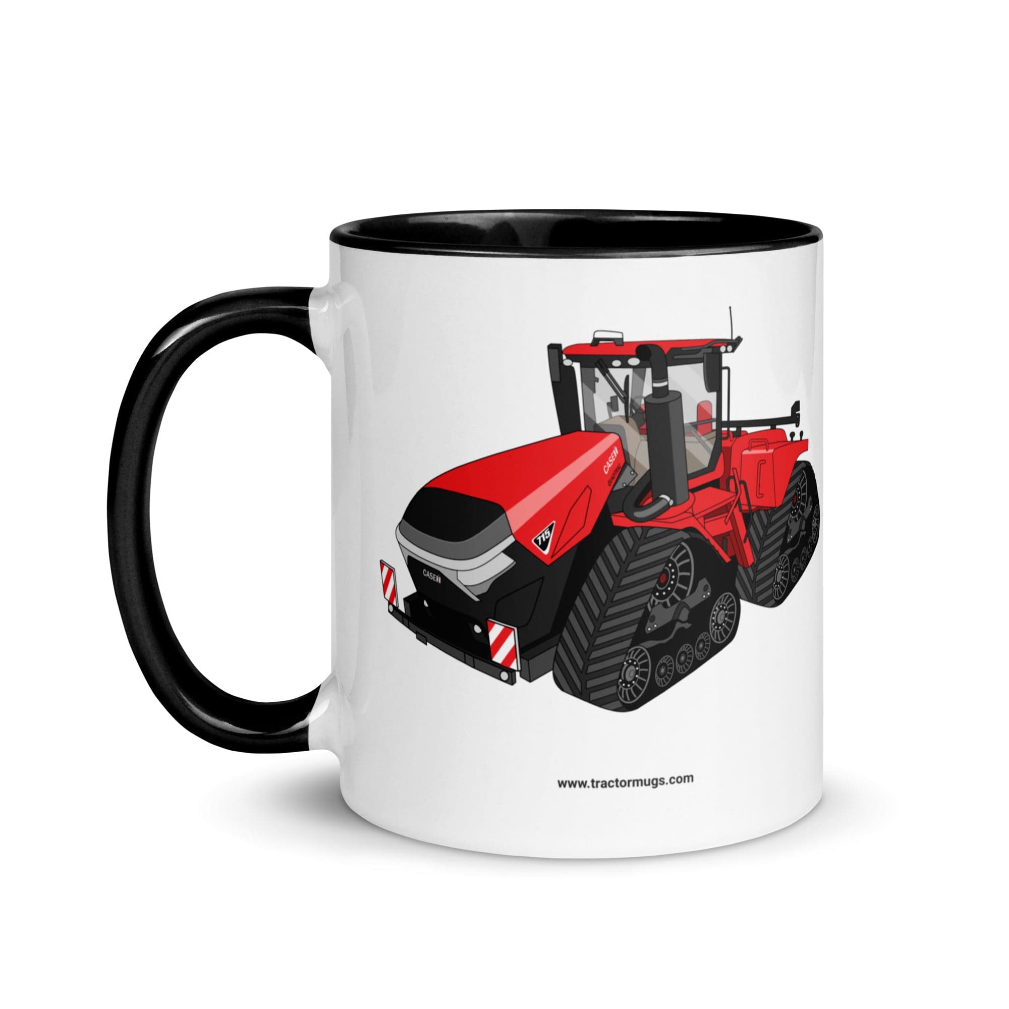 The Tractor Mugs Store Case IH Quadtrac 715 | Mug with Color Inside Quality Farmers Merch