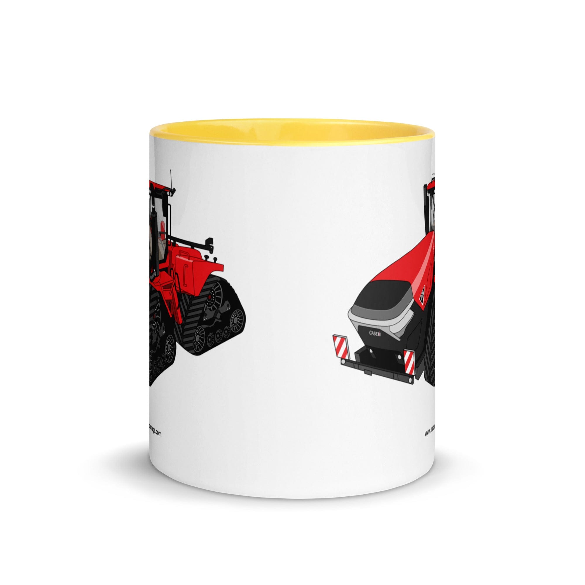 The Tractor Mugs Store Case IH Quadtrac 715 | Mug with Color Inside Quality Farmers Merch
