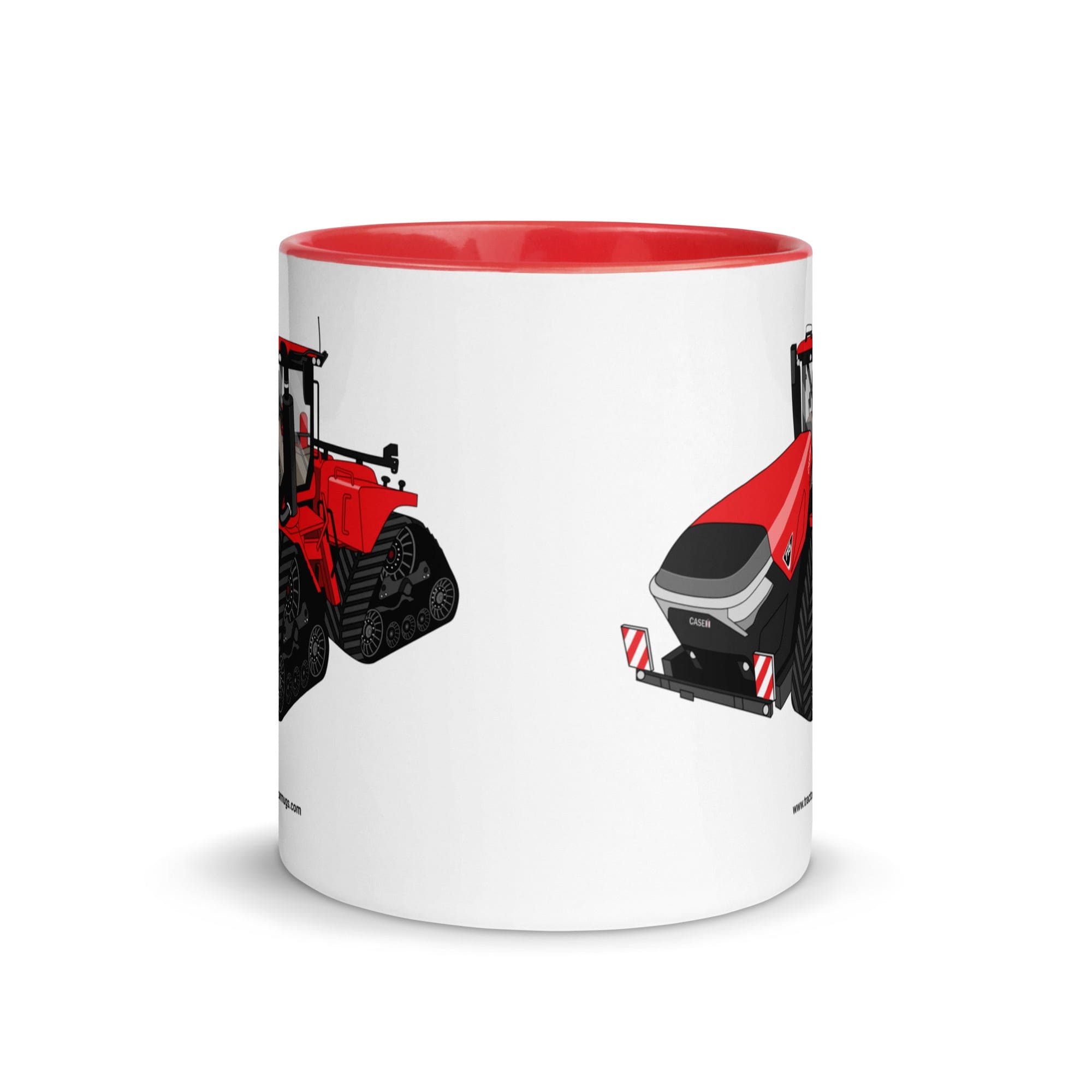 The Tractor Mugs Store Case IH Quadtrac 715 | Mug with Color Inside Quality Farmers Merch