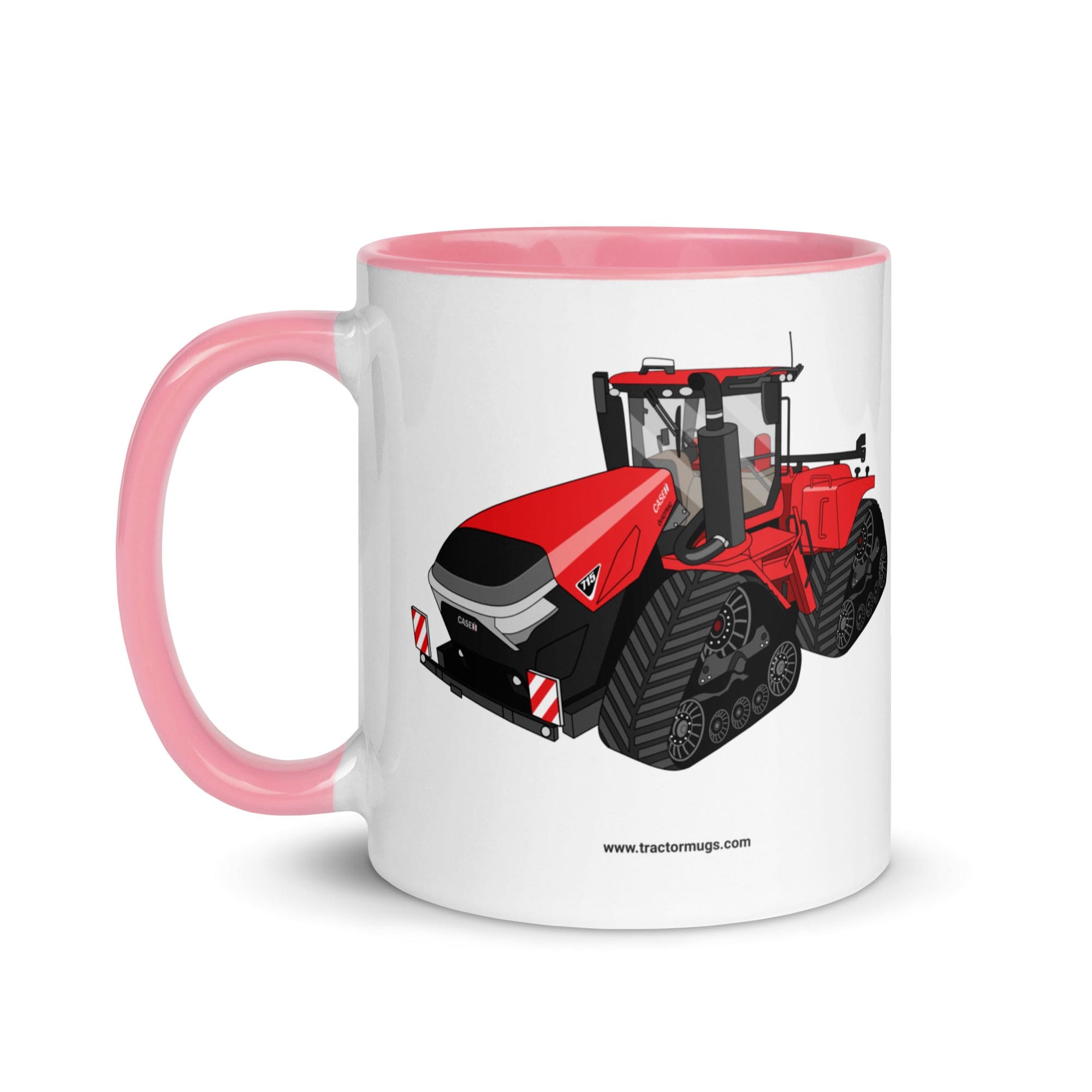 The Tractor Mugs Store Case IH Quadtrac 715 | Mug with Color Inside Quality Farmers Merch