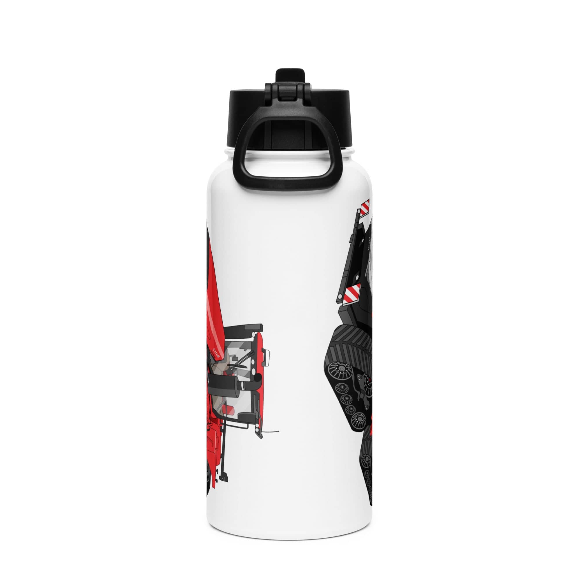 The Tractor Mugs Store Case IH Quadtrac 715 | Stainless Steel Water Bottle Quality Farmers Merch