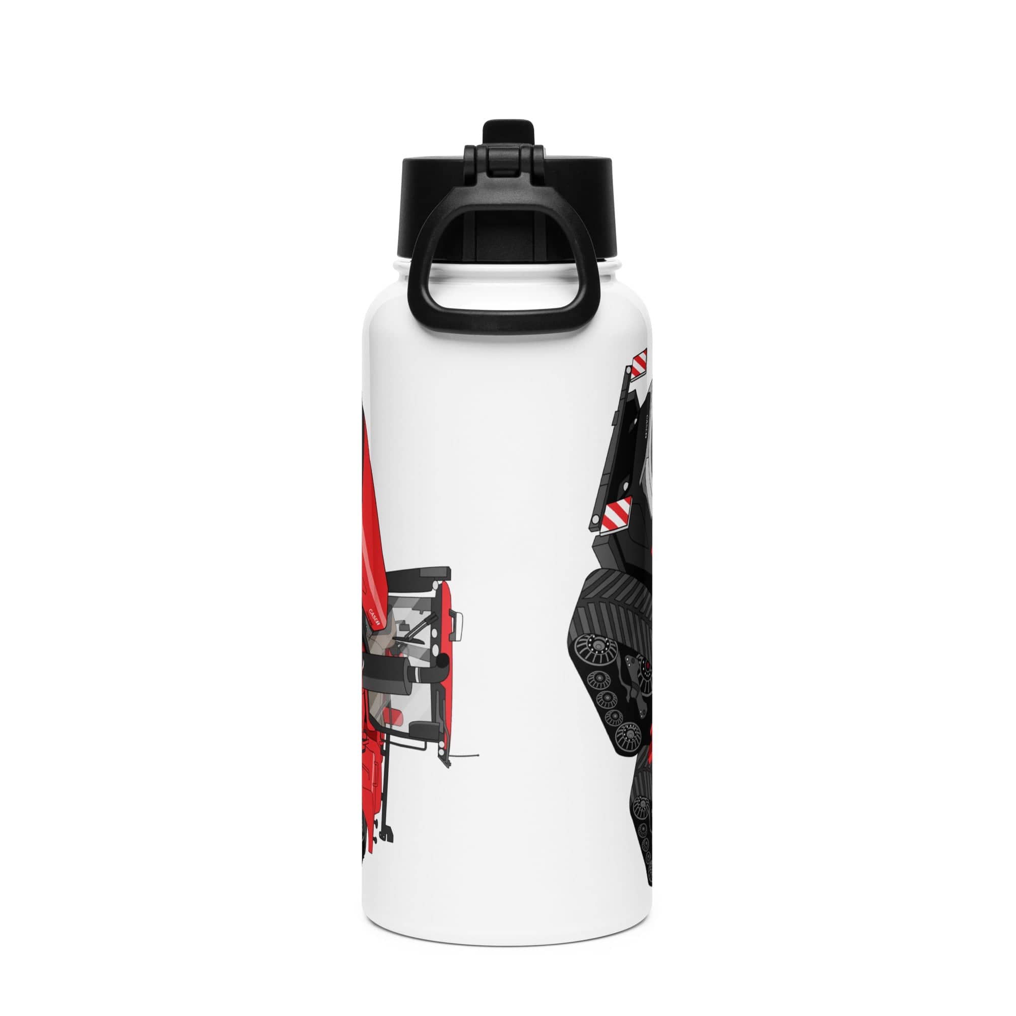 The Tractor Mugs Store Case IH Quadtrac 715 | Stainless Steel Water Bottle Quality Farmers Merch