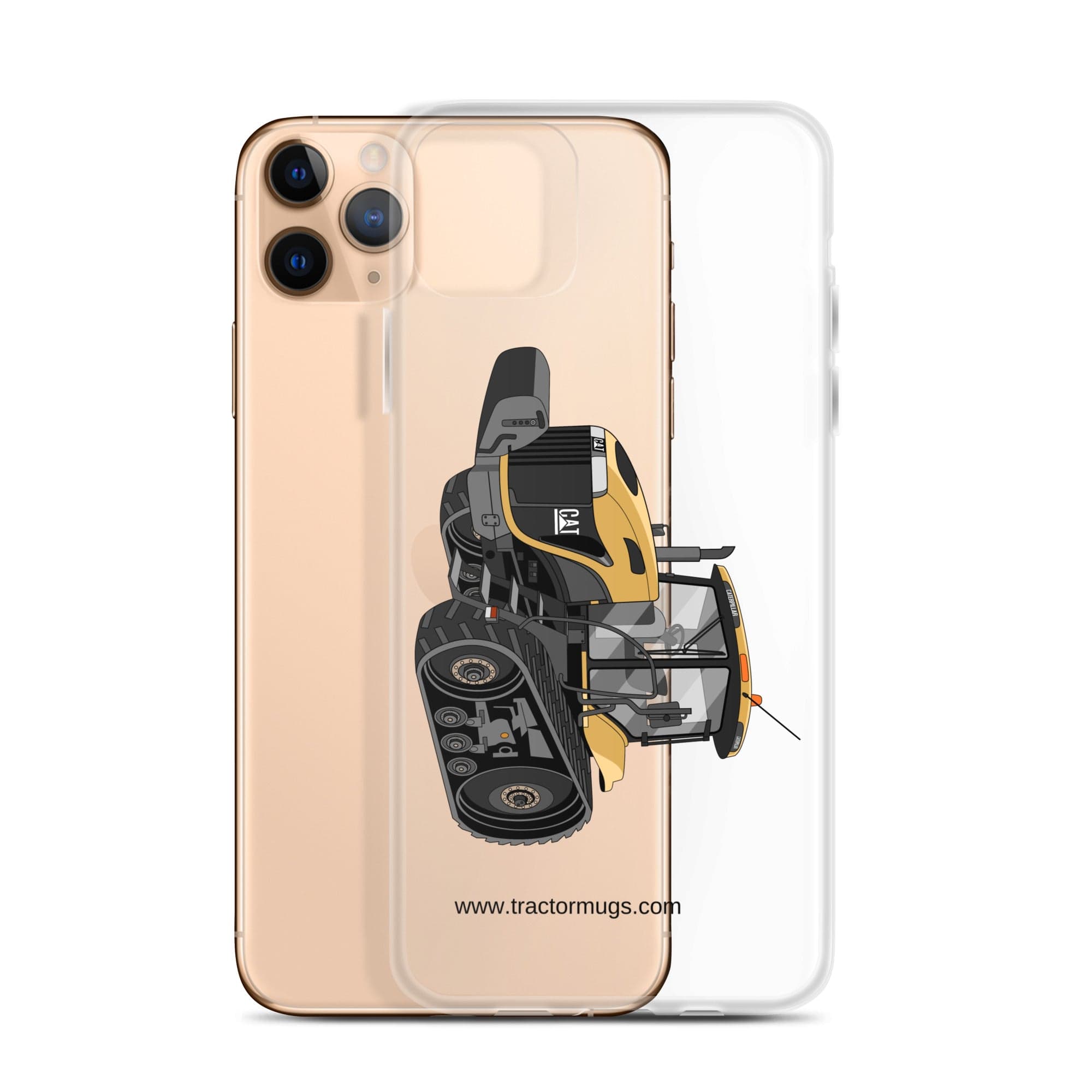 The Tractor Mugs Store Challenger NT765A Crawler | Clear Case for iPhone® Quality Farmers Merch