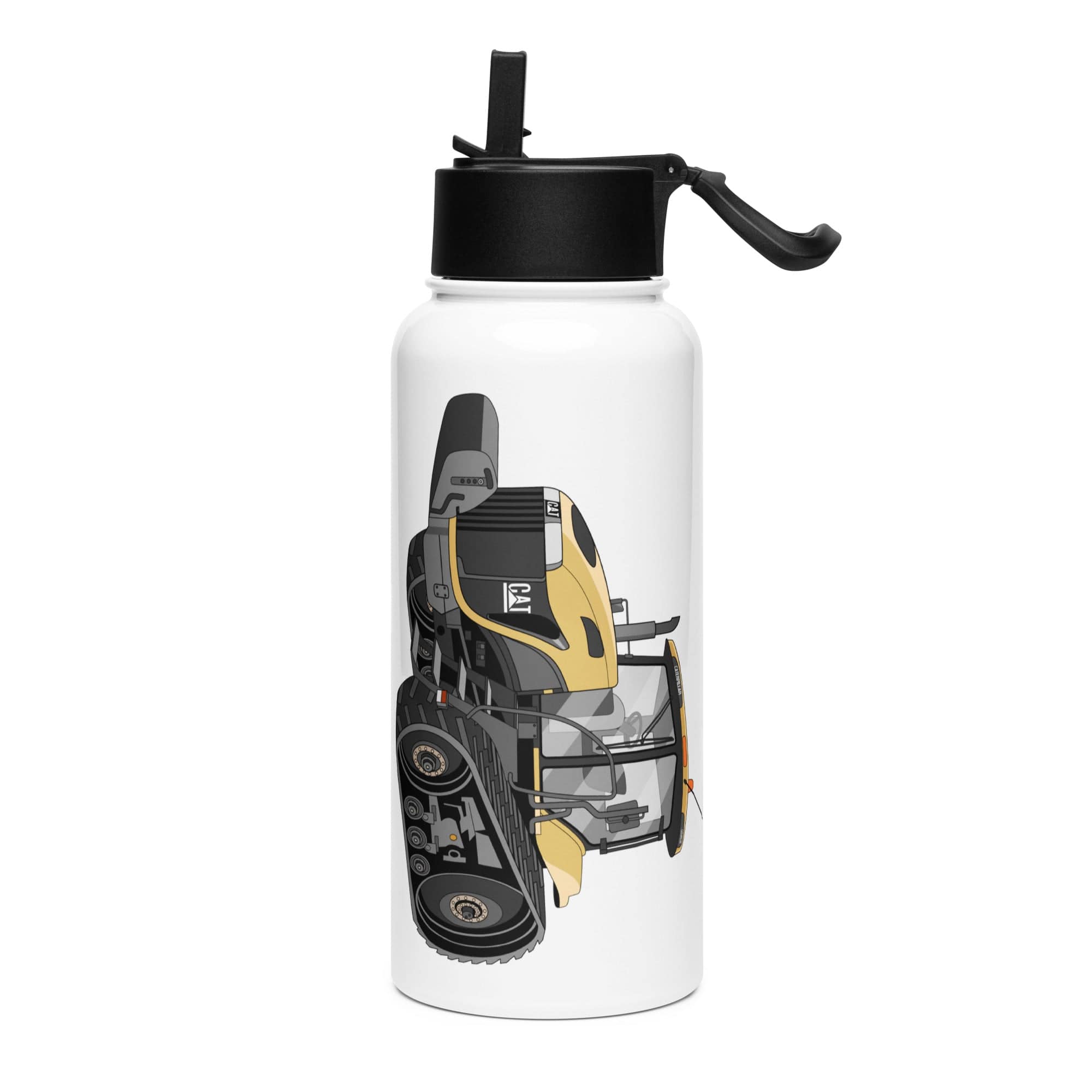 The Tractor Mugs Store Challenger NT765A Crawler | Stainless Steel Water Bottle Quality Farmers Merch