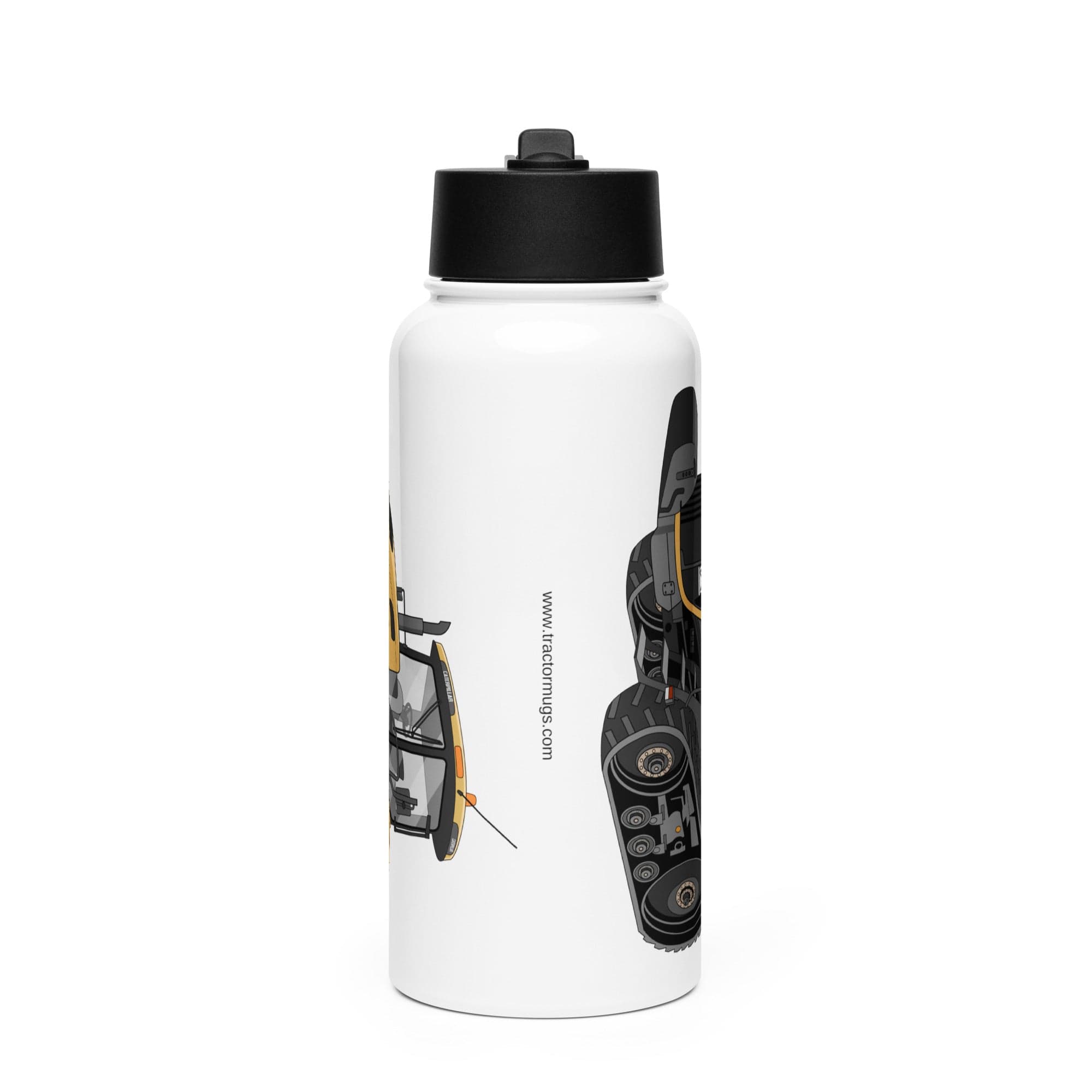 The Tractor Mugs Store Challenger NT765A Crawler | Stainless Steel Water Bottle Quality Farmers Merch