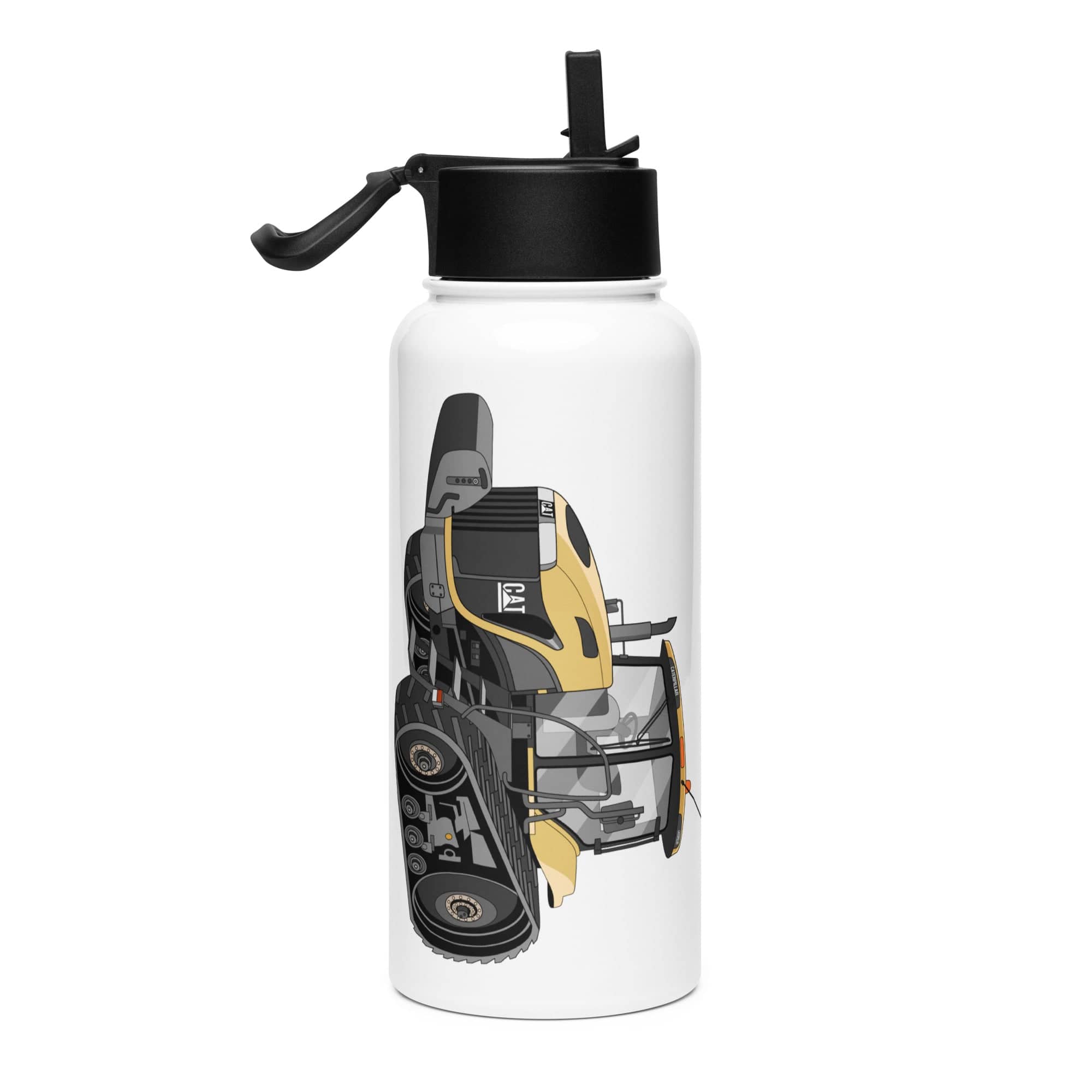 The Tractor Mugs Store Challenger NT765A Crawler | Stainless Steel Water Bottle Quality Farmers Merch