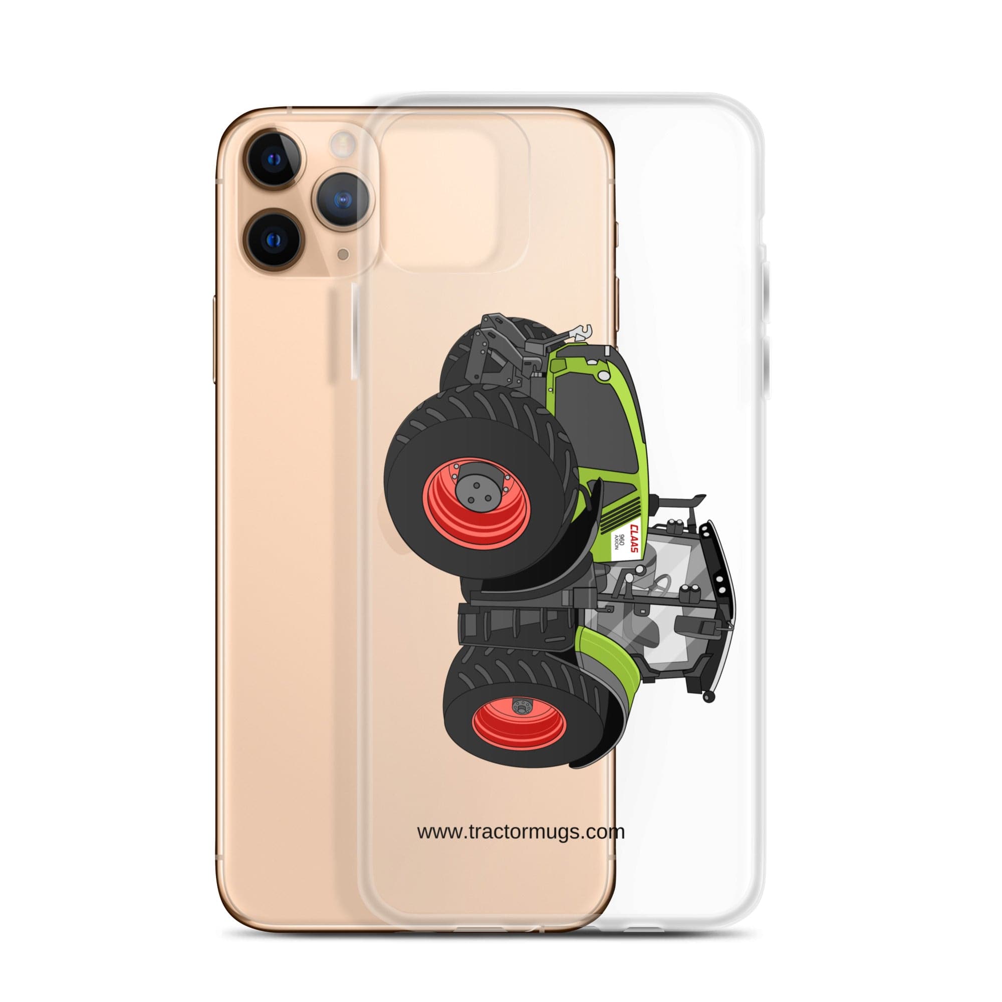 The Tractor Mugs Store Class Axion 960 | Clear Case for iPhone® Quality Farmers Merch