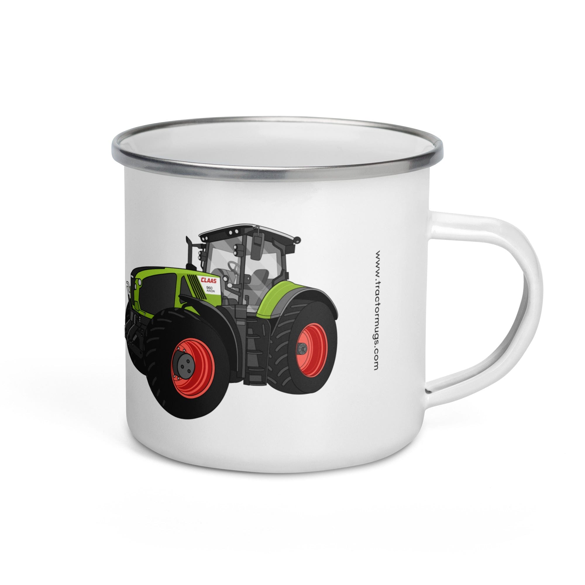 The Tractor Mugs Store Class Axion 960 | Enamel Mug Quality Farmers Merch