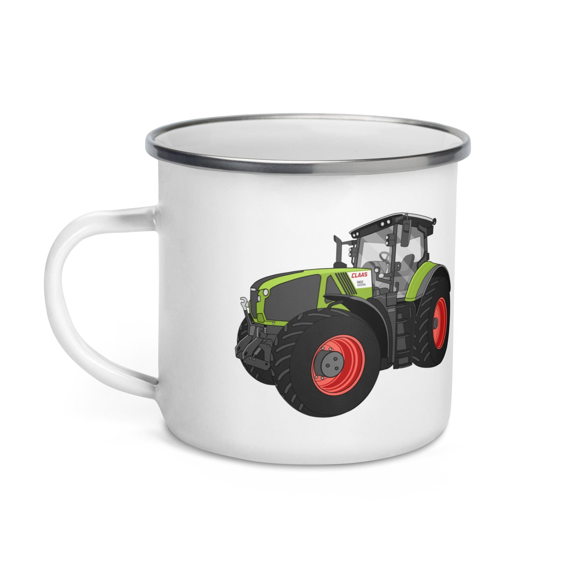 The Tractor Mugs Store Class Axion 960 | Enamel Mug Quality Farmers Merch