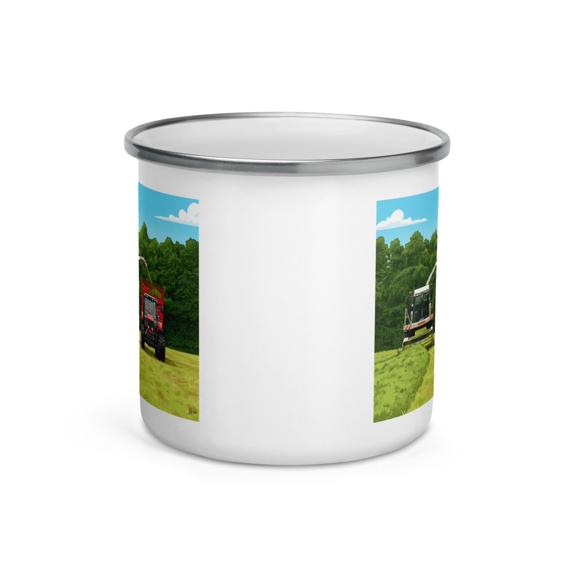 The Tractor Mugs Store 'CLASS Contractor Man' | Enamel Mug Quality Farmers Merch