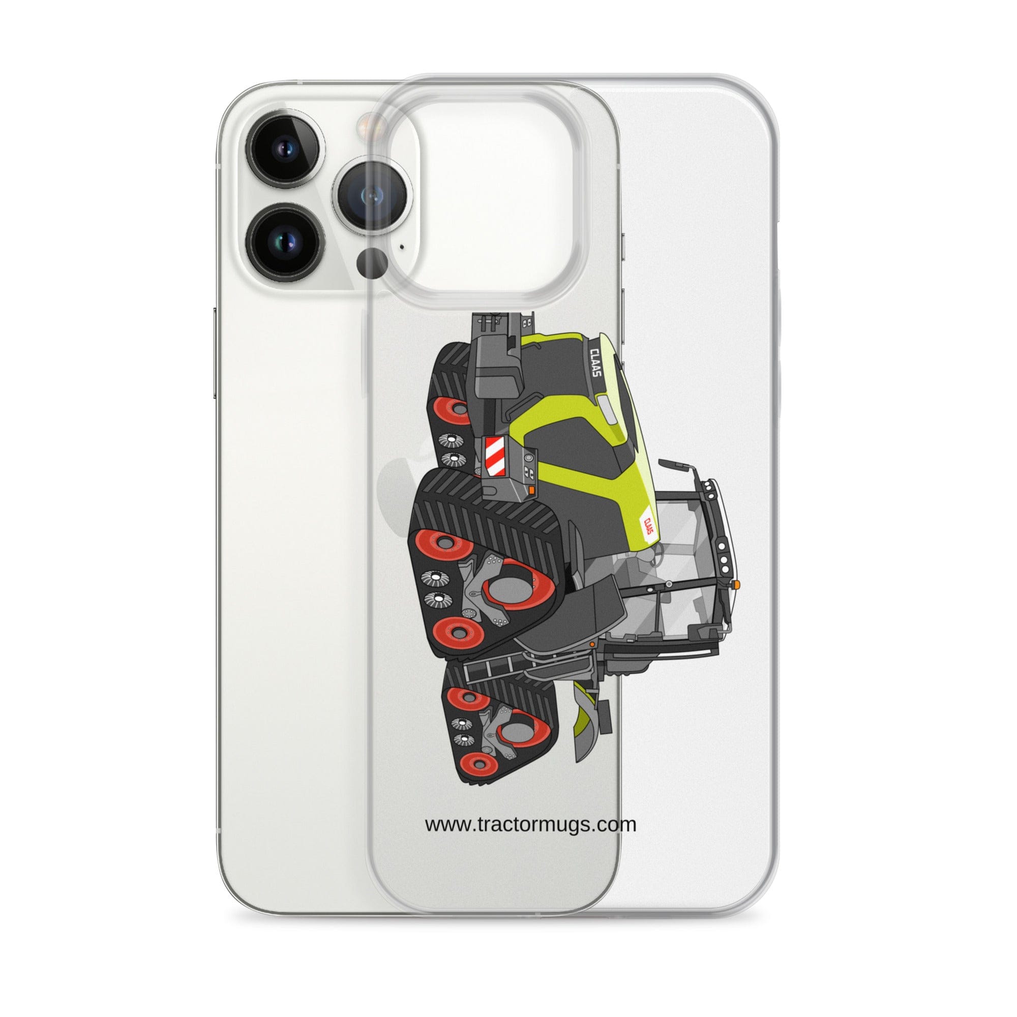 The Tractor Mugs Store Class Terion 12.650 Terra Trac | Clear Case for iPhone® Quality Farmers Merch