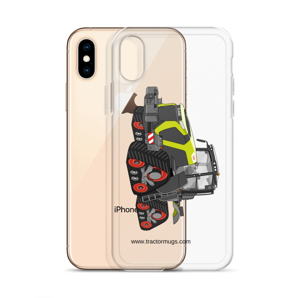 The Tractor Mugs Store Class Terion 12.650 Terra Trac | Clear Case for iPhone® Quality Farmers Merch