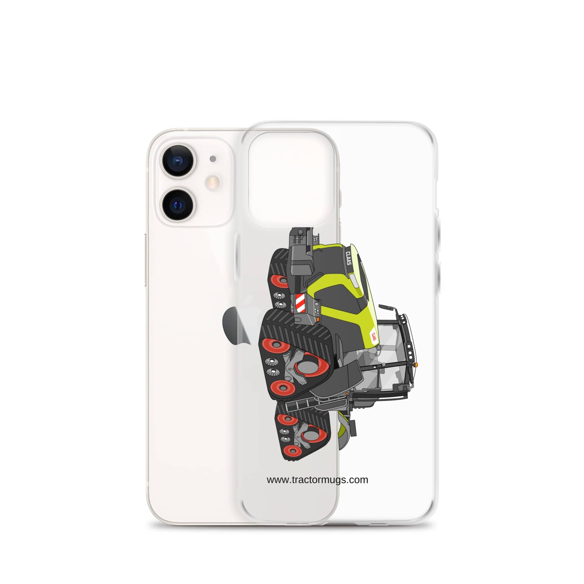 The Tractor Mugs Store Class Terion 12.650 Terra Trac | Clear Case for iPhone® Quality Farmers Merch
