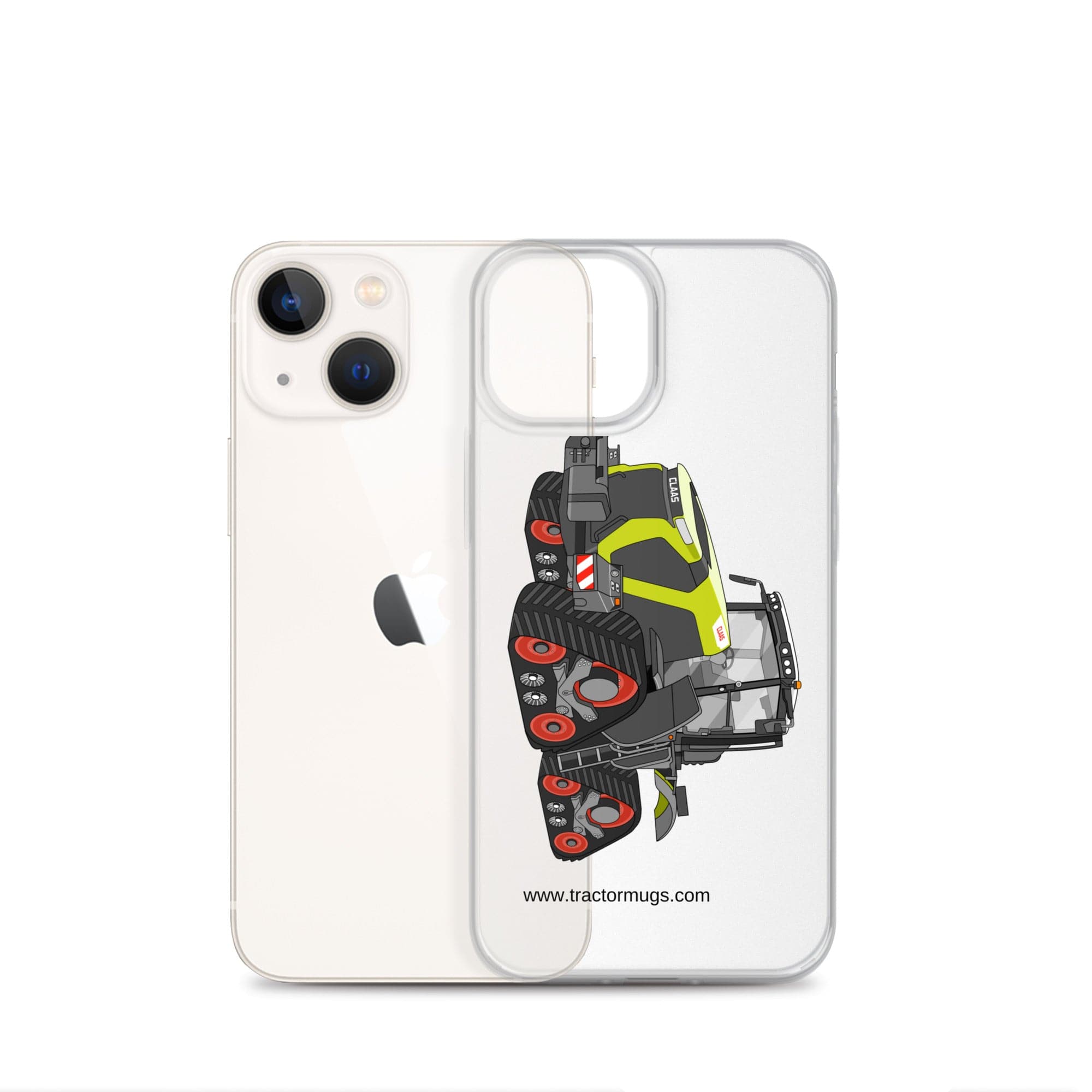 The Tractor Mugs Store Class Terion 12.650 Terra Trac | Clear Case for iPhone® Quality Farmers Merch