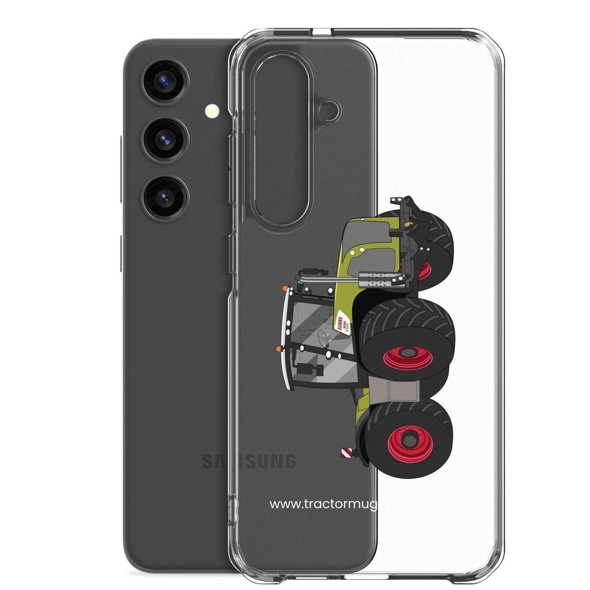 The Tractor Mugs Store Class Xerion 5000 | Clear Case for Samsung® Quality Farmers Merch