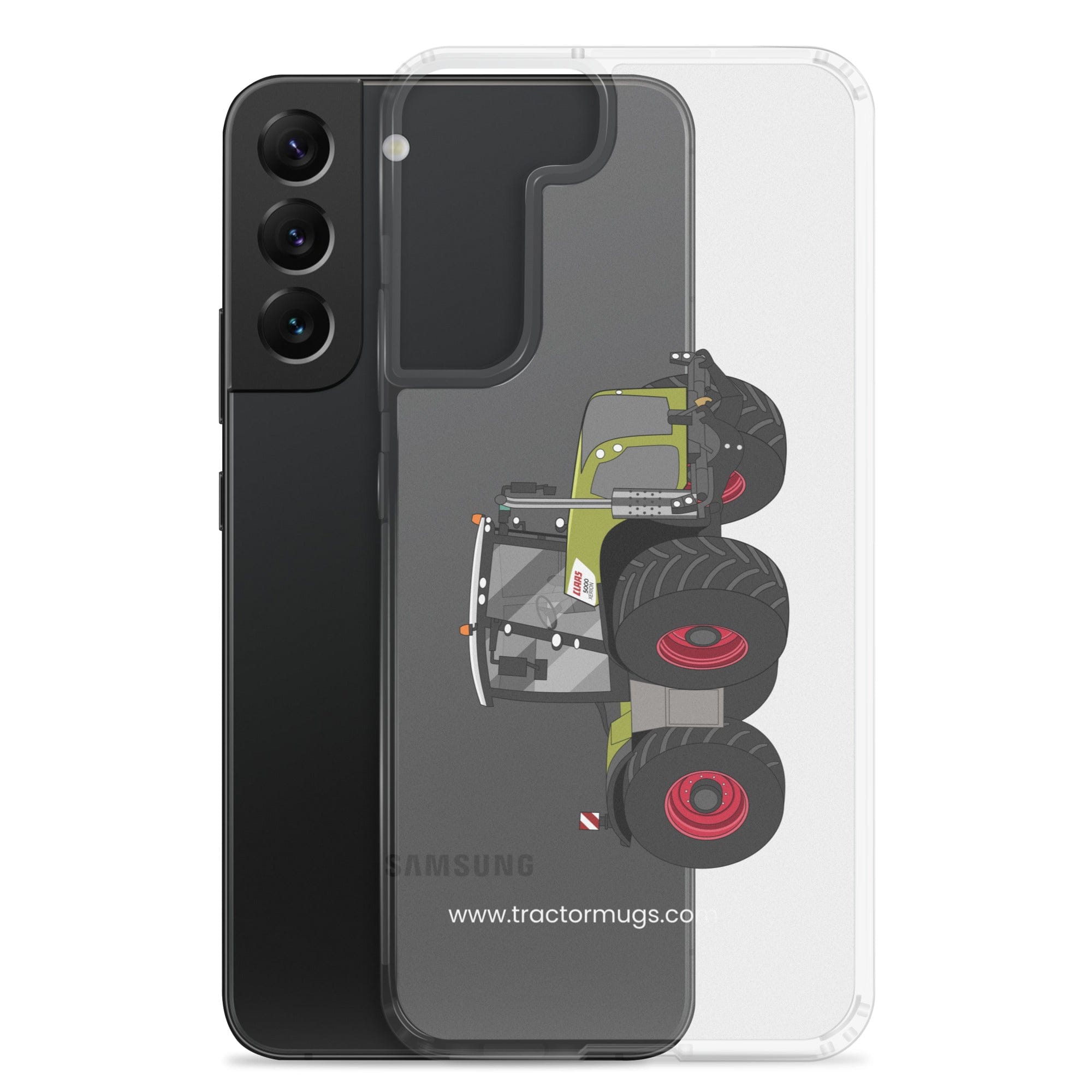 The Tractor Mugs Store Class Xerion 5000 | Clear Case for Samsung® Quality Farmers Merch