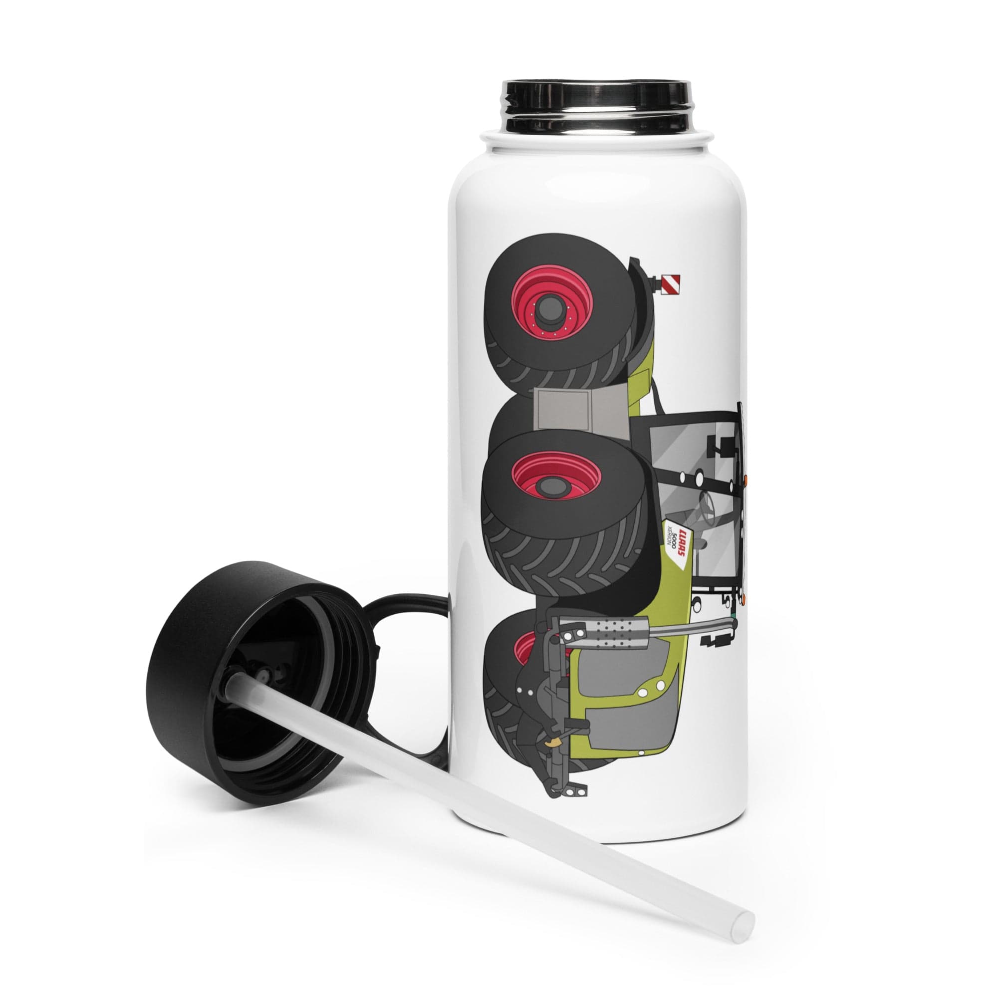 The Tractor Mugs Store Class Xerion 5000 | Stainless Steel Water Bottle Quality Farmers Merch