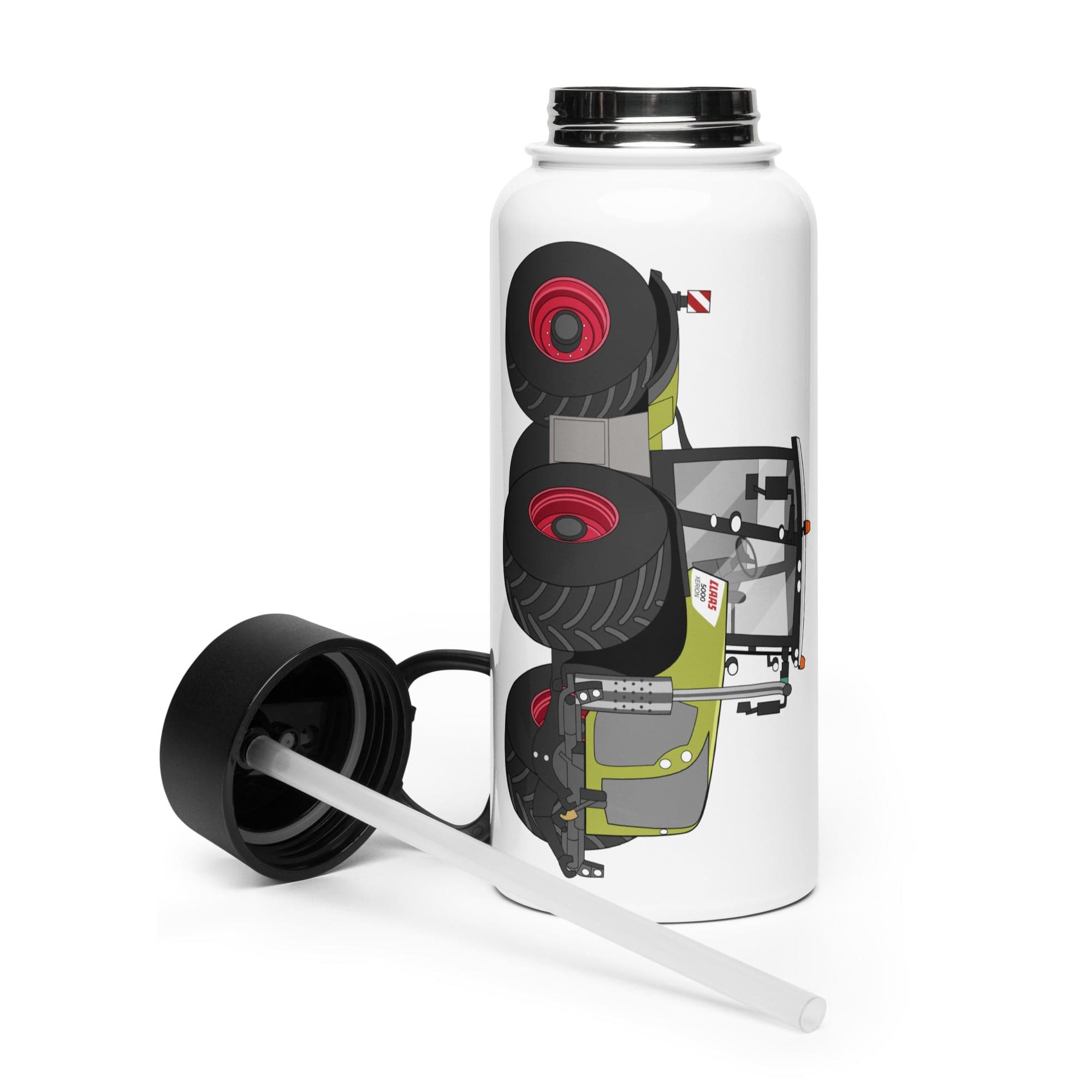 The Tractor Mugs Store Class Xerion 5000 Tractor VC | Stainless Steel Water Bottle Quality Farmers Merch