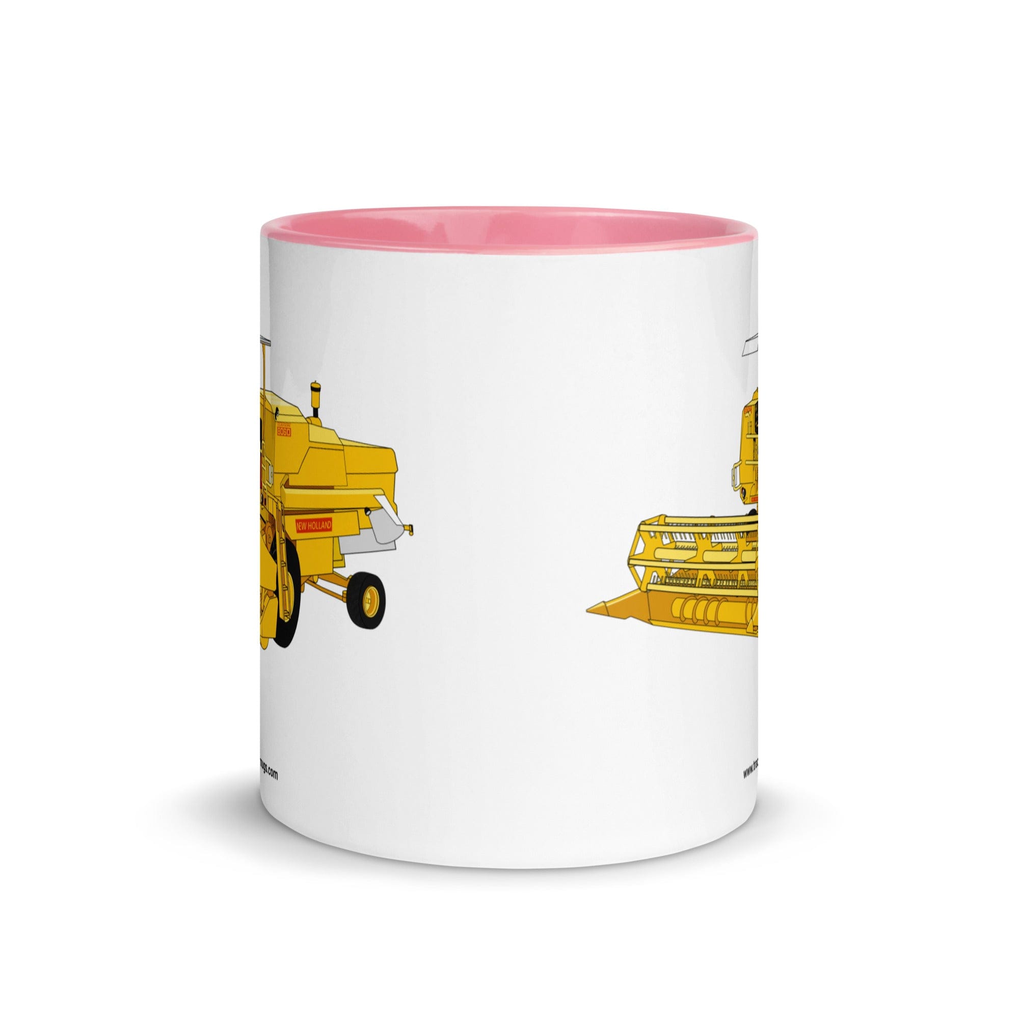 The Tractor Mugs Store Clayson 8060 Combine Harvester | Mug with Color Inside Quality Farmers Merch