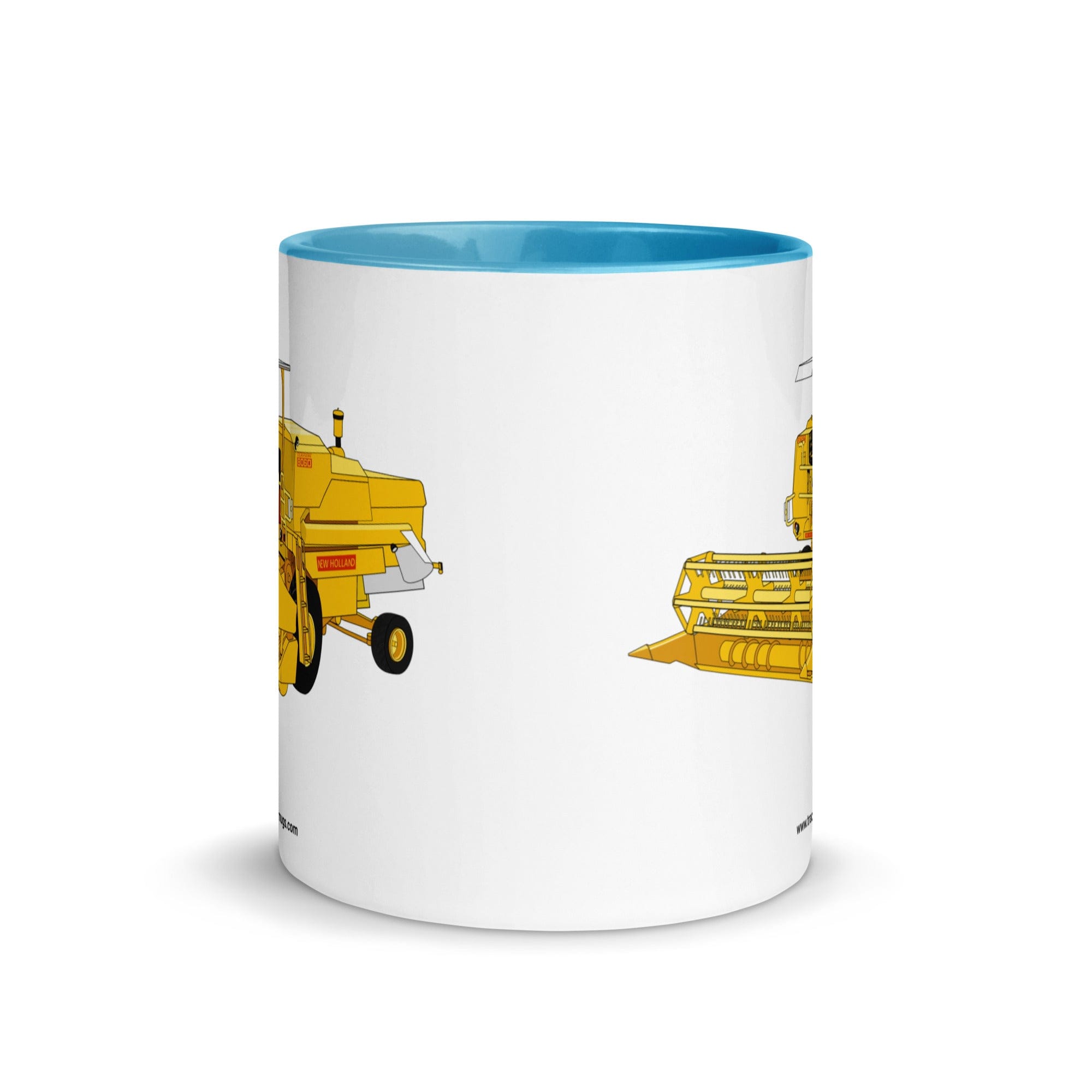The Tractor Mugs Store Clayson 8060 Combine Harvester | Mug with Color Inside Quality Farmers Merch