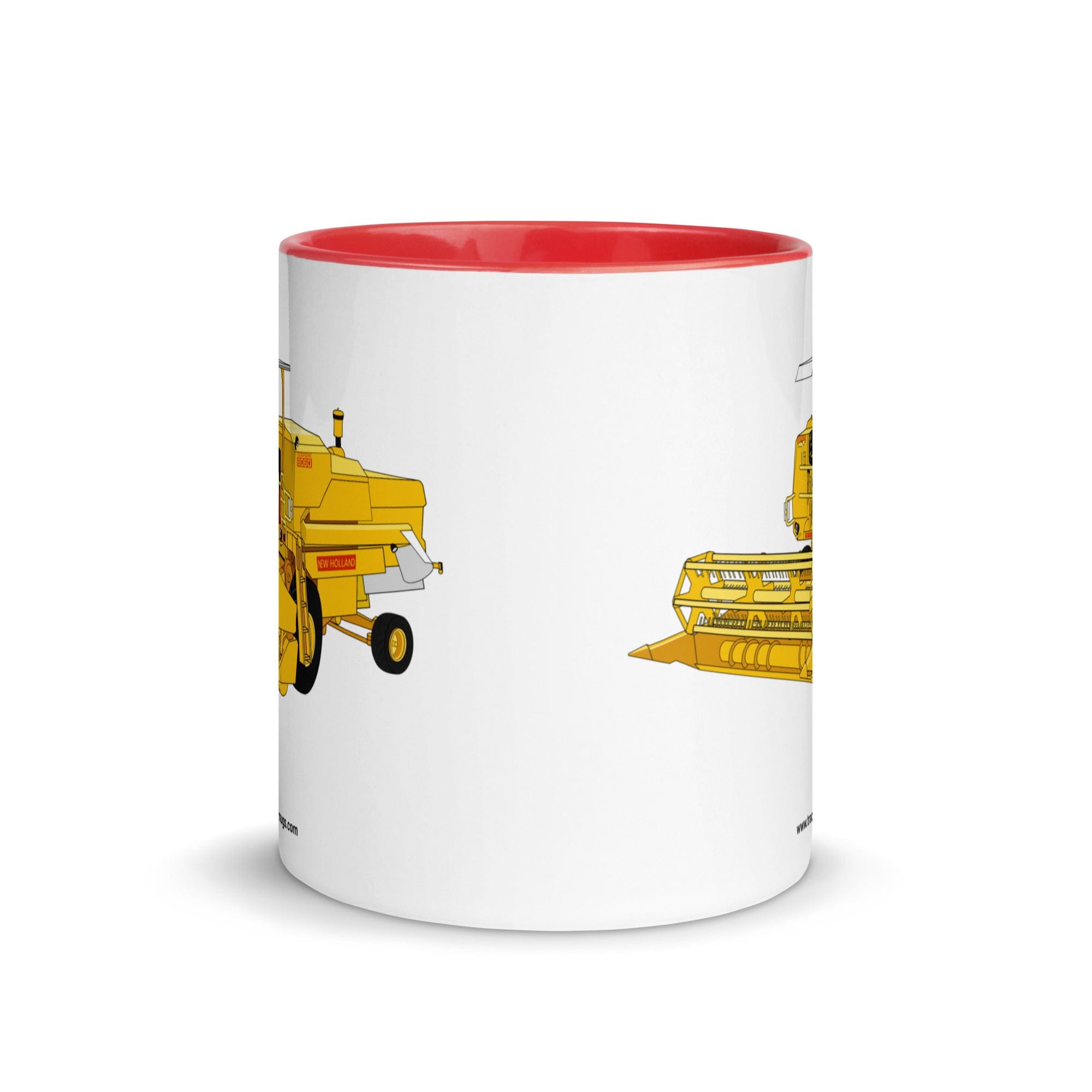 The Tractor Mugs Store Clayson 8060 Combine Harvester | Mug with Color Inside Quality Farmers Merch