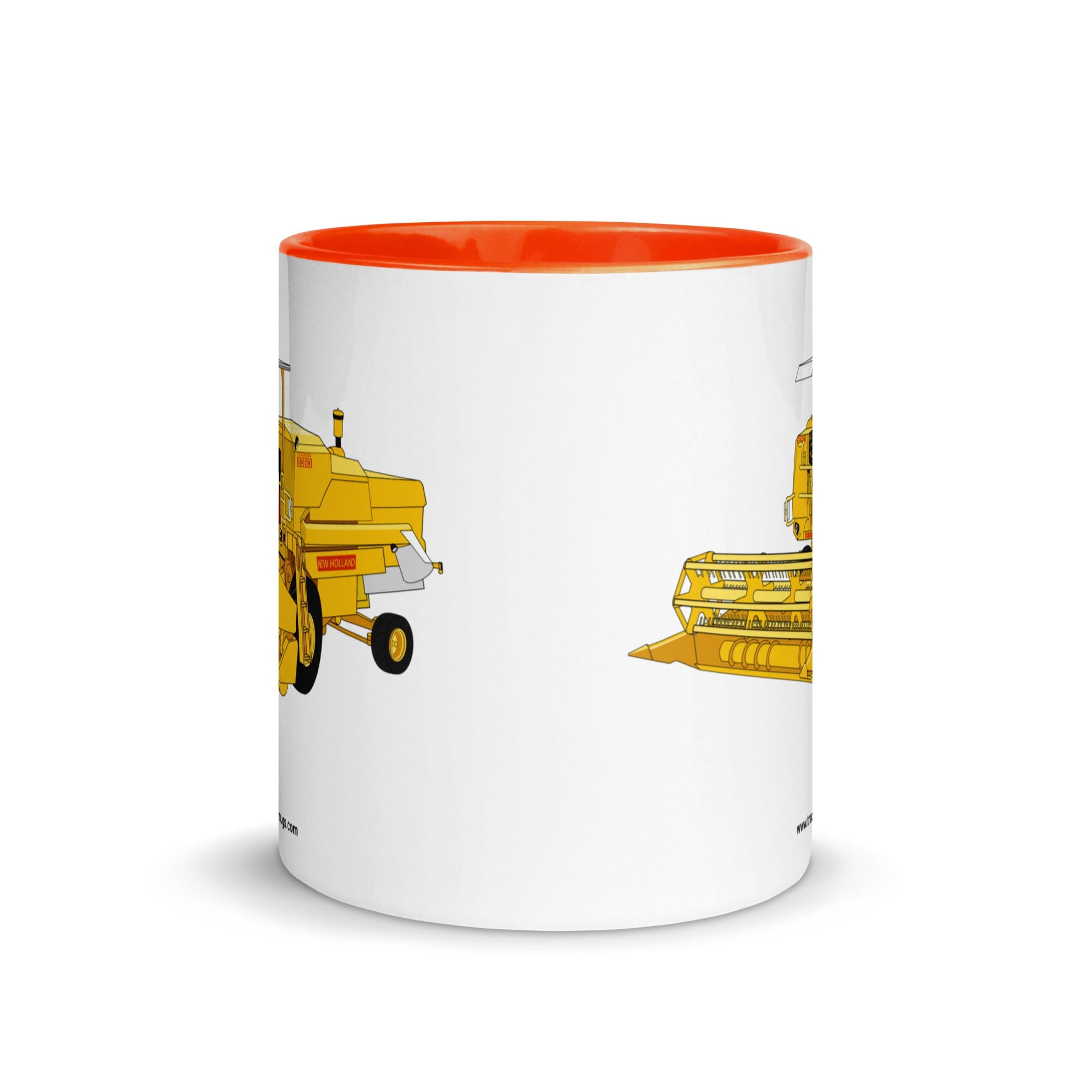 The Tractor Mugs Store Clayson 8060 Combine Harvester | Mug with Color Inside Quality Farmers Merch