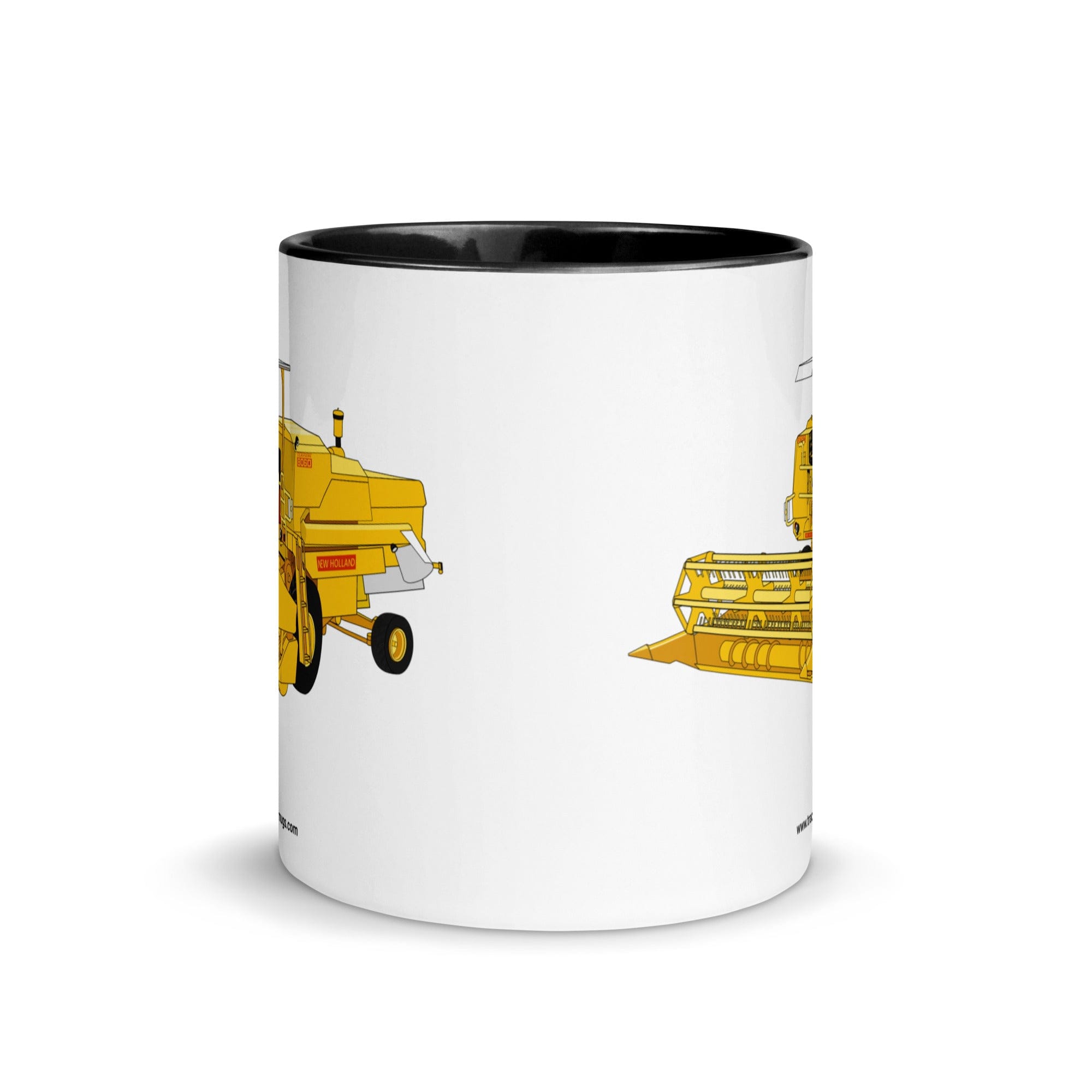 The Tractor Mugs Store Clayson 8060 Combine Harvester | Mug with Color Inside Quality Farmers Merch