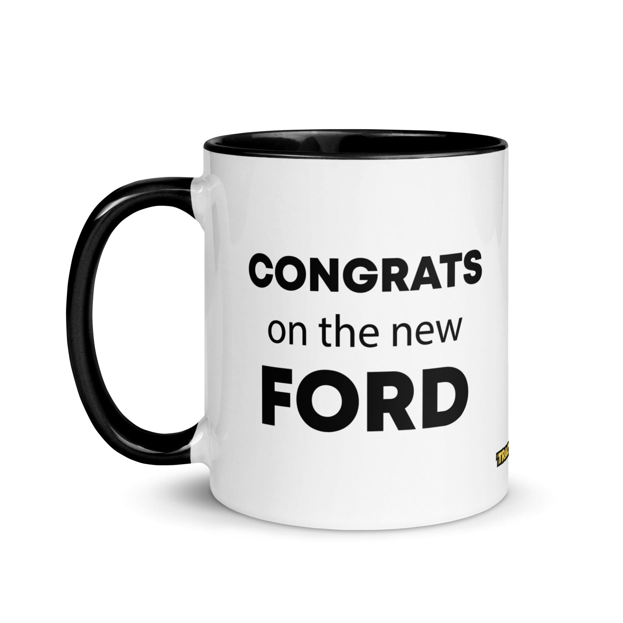 The Tractor Mugs Store Congrats On The New Ford | Mug with Color Inside Quality Farmers Merch