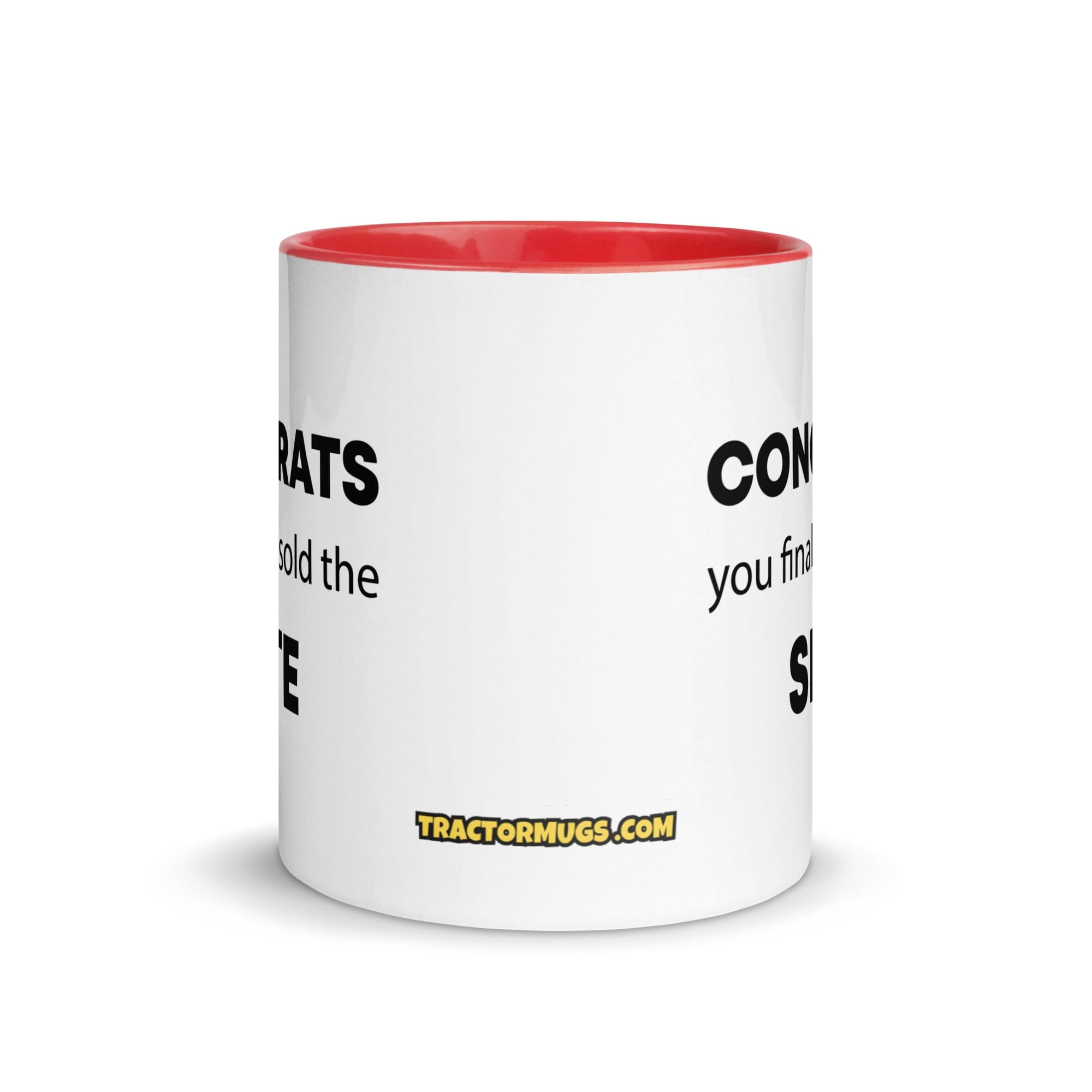 The Tractor Mugs Store Congrats You Finally Sold The Site | Mug with Color Inside Quality Farmers Merch