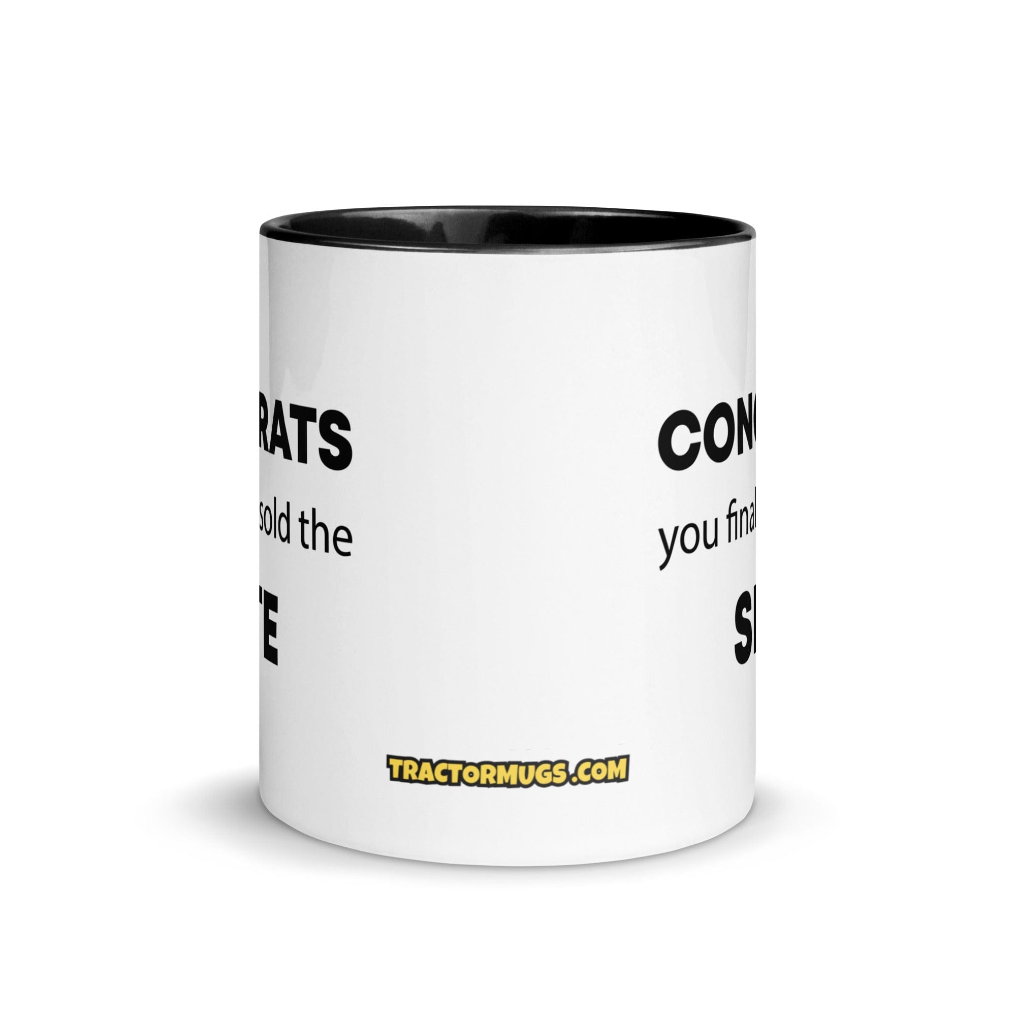 The Tractor Mugs Store Congrats You Finally Sold The Site | Mug with Color Inside Quality Farmers Merch