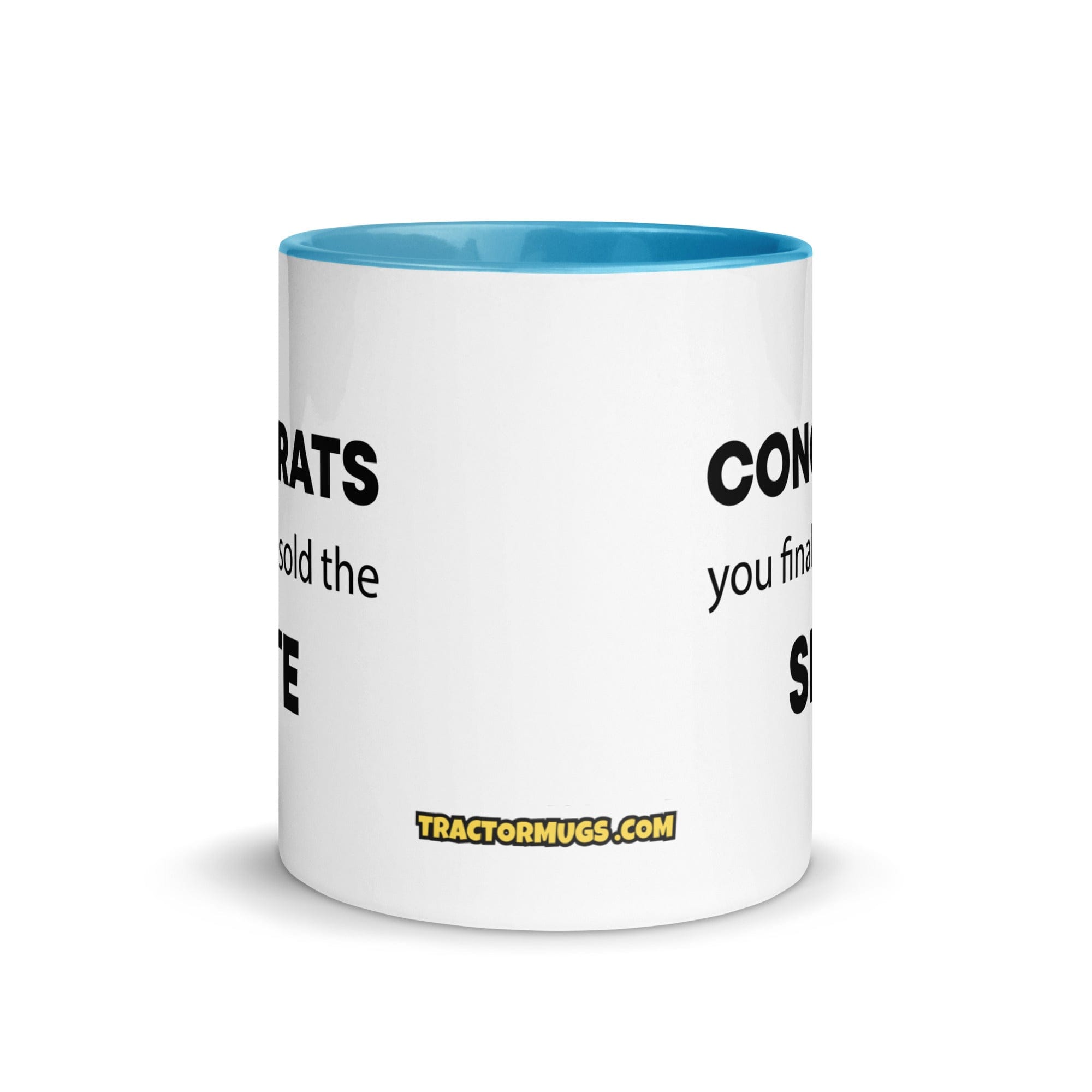 The Tractor Mugs Store Congrats You Finally Sold The Site | Mug with Color Inside Quality Farmers Merch