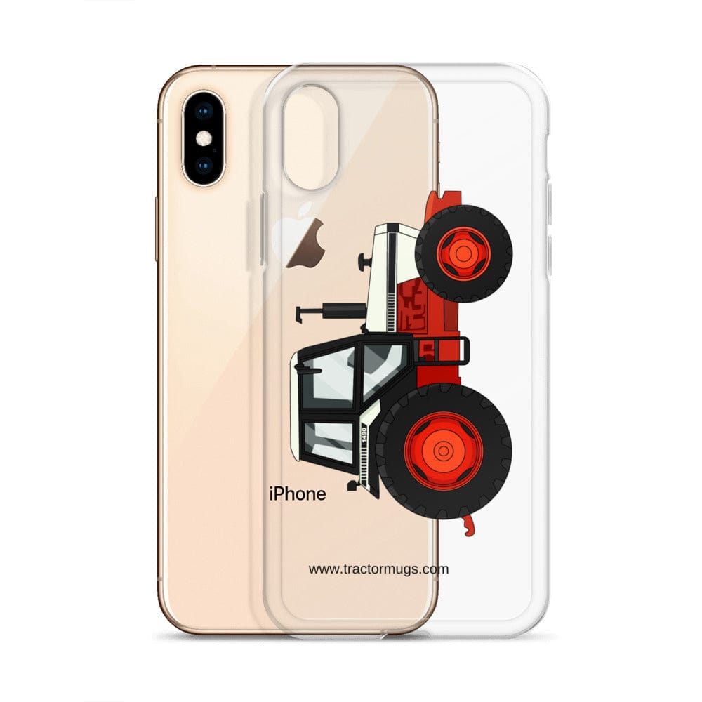 The Tractor Mugs Store David Brown 1490 4WD | Clear Case for iPhone® Quality Farmers Merch