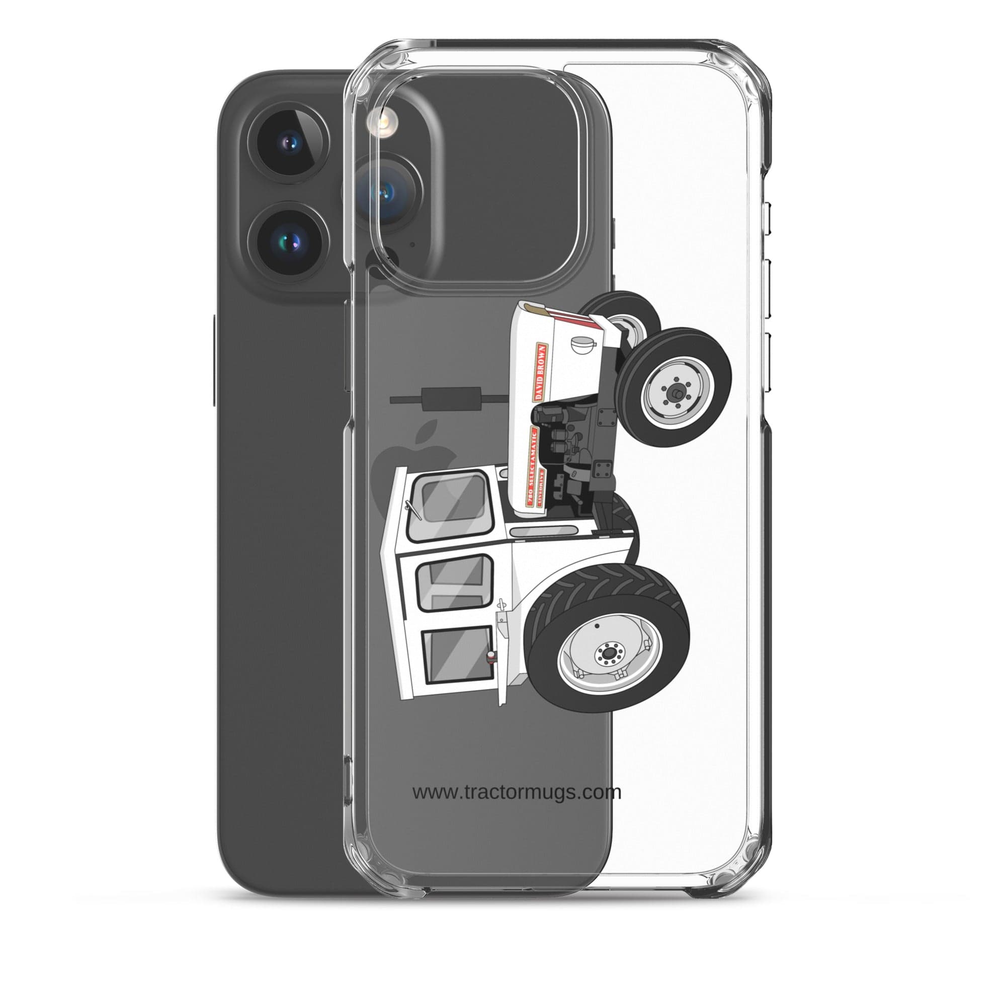 The Tractor Mugs Store David Brown 780 Selectamatic | Clear Case for iPhone® Quality Farmers Merch