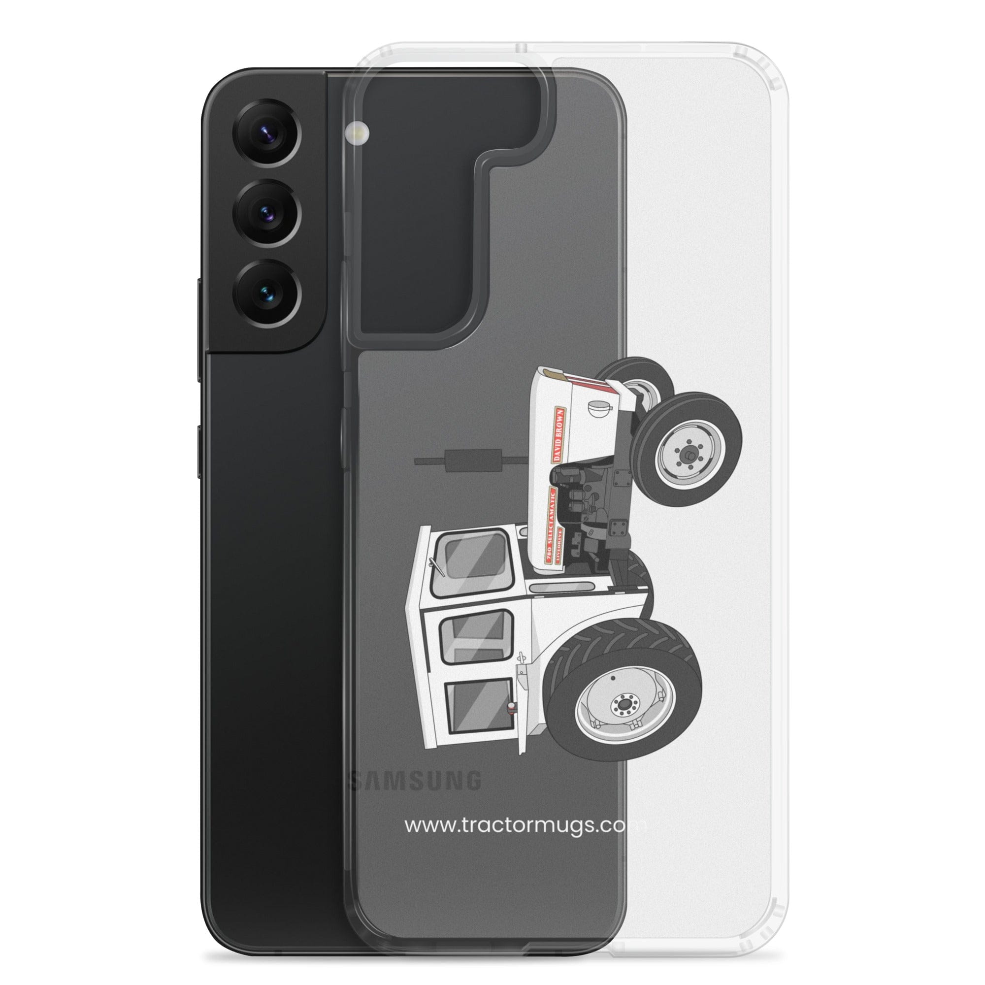 The Tractor Mugs Store David Brown 780 Selectamatic | Clear Case for Samsung® Quality Farmers Merch