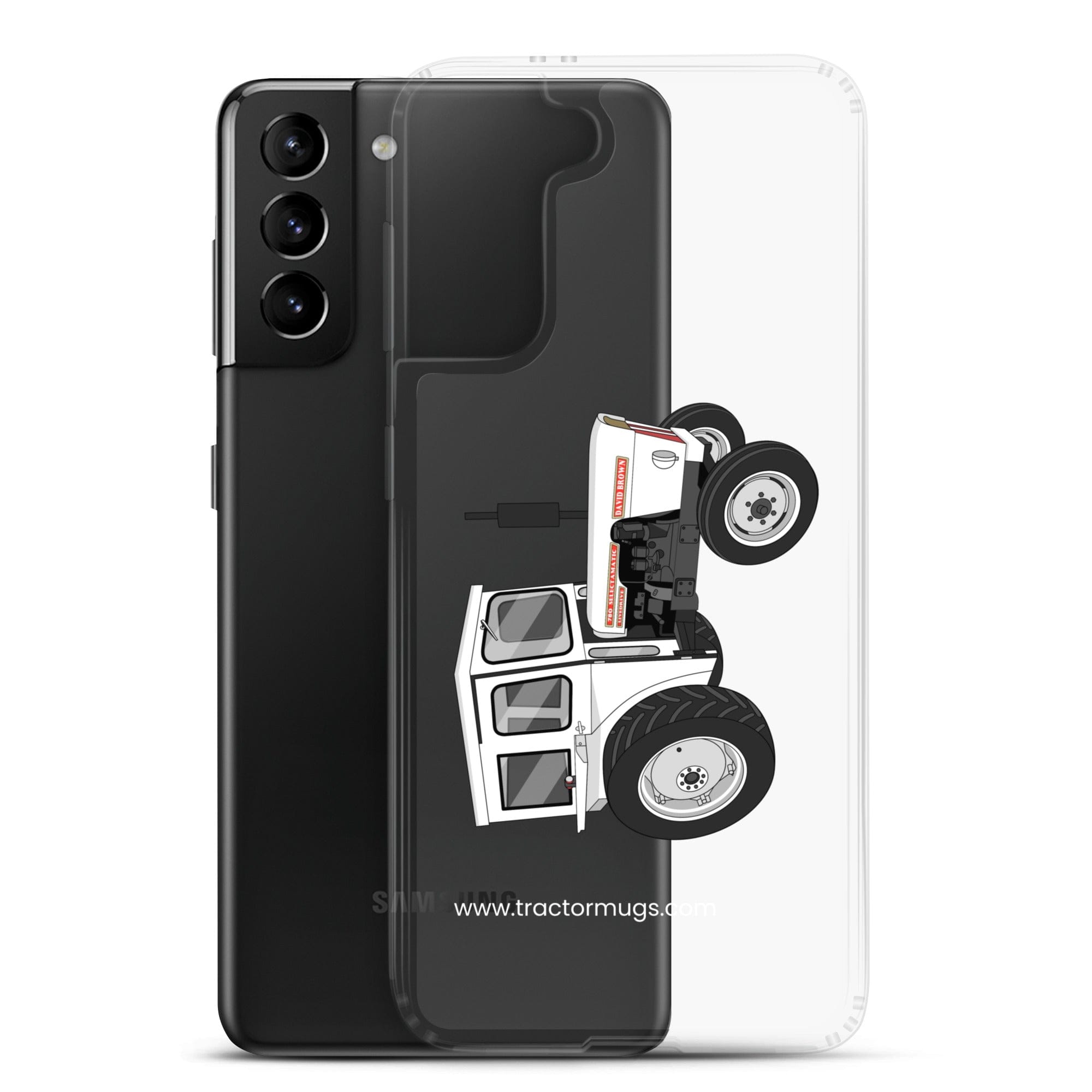 The Tractor Mugs Store David Brown 780 Selectamatic | Clear Case for Samsung® Quality Farmers Merch