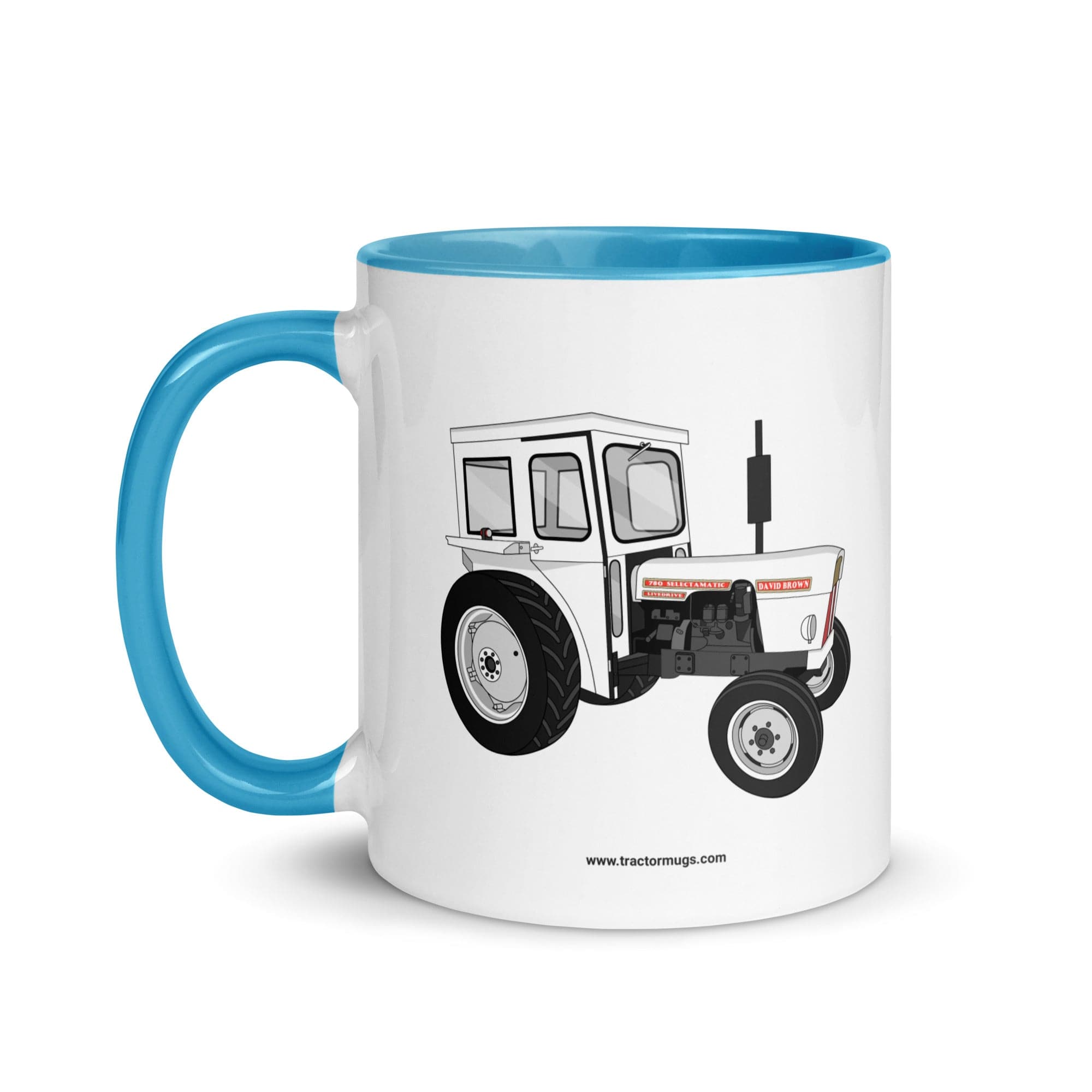 The Tractor Mugs Store David Brown 780 Selectamatic | Mug with Color Inside Quality Farmers Merch