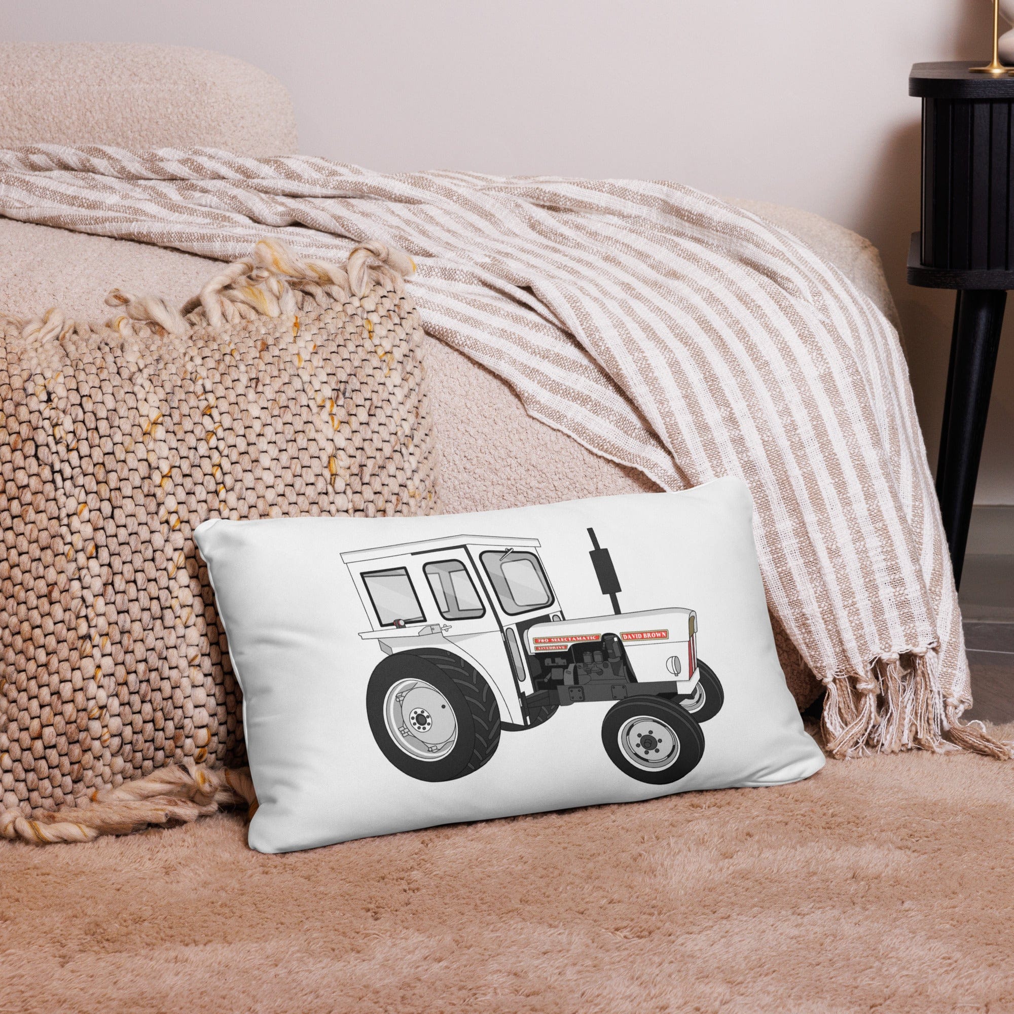 The Tractor Mugs Store David Brown 780 Selectamatic | Pillow Case Quality Farmers Merch