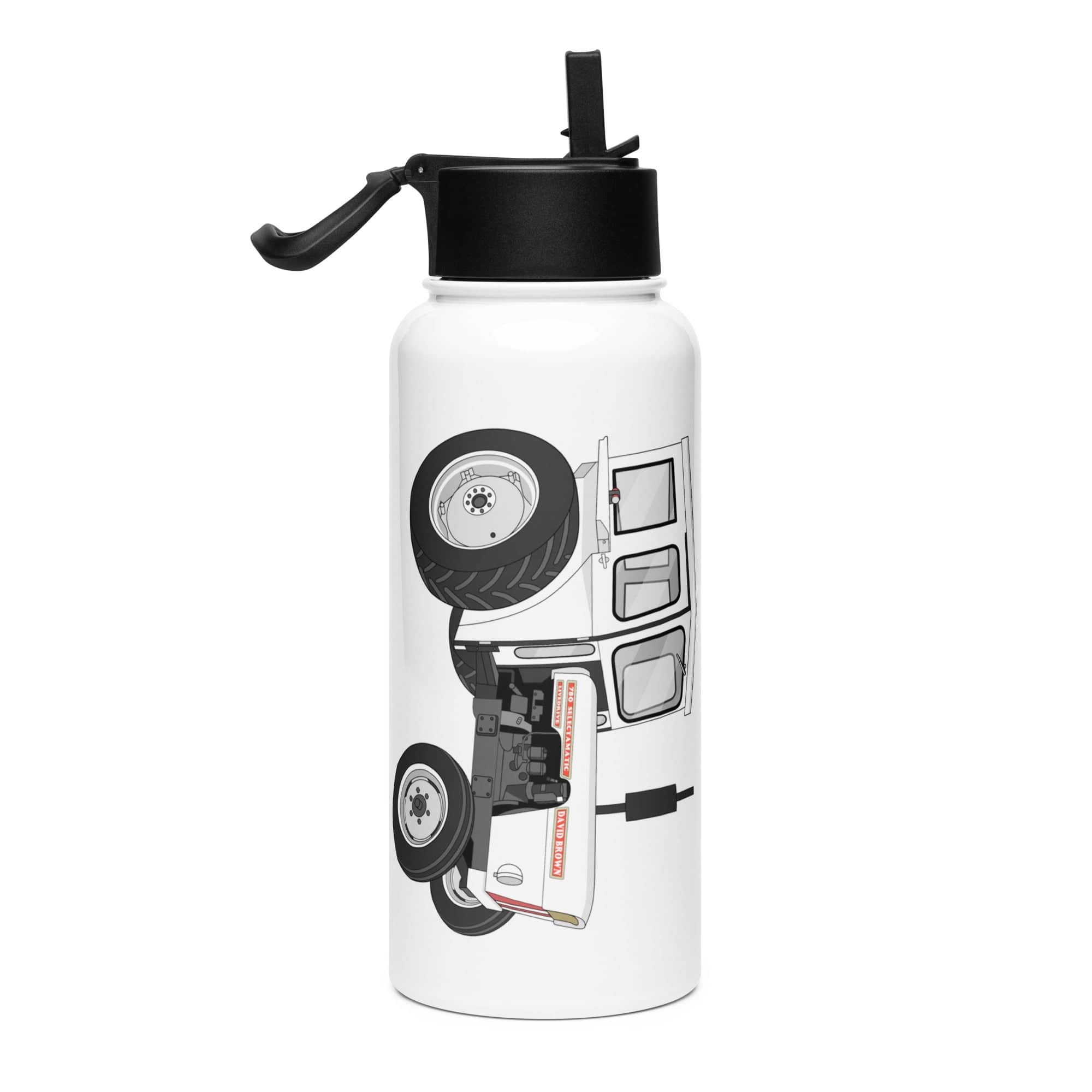 The Tractor Mugs Store David Brown 780 Selectamatic | Stainless Steel Water Bottle Quality Farmers Merch