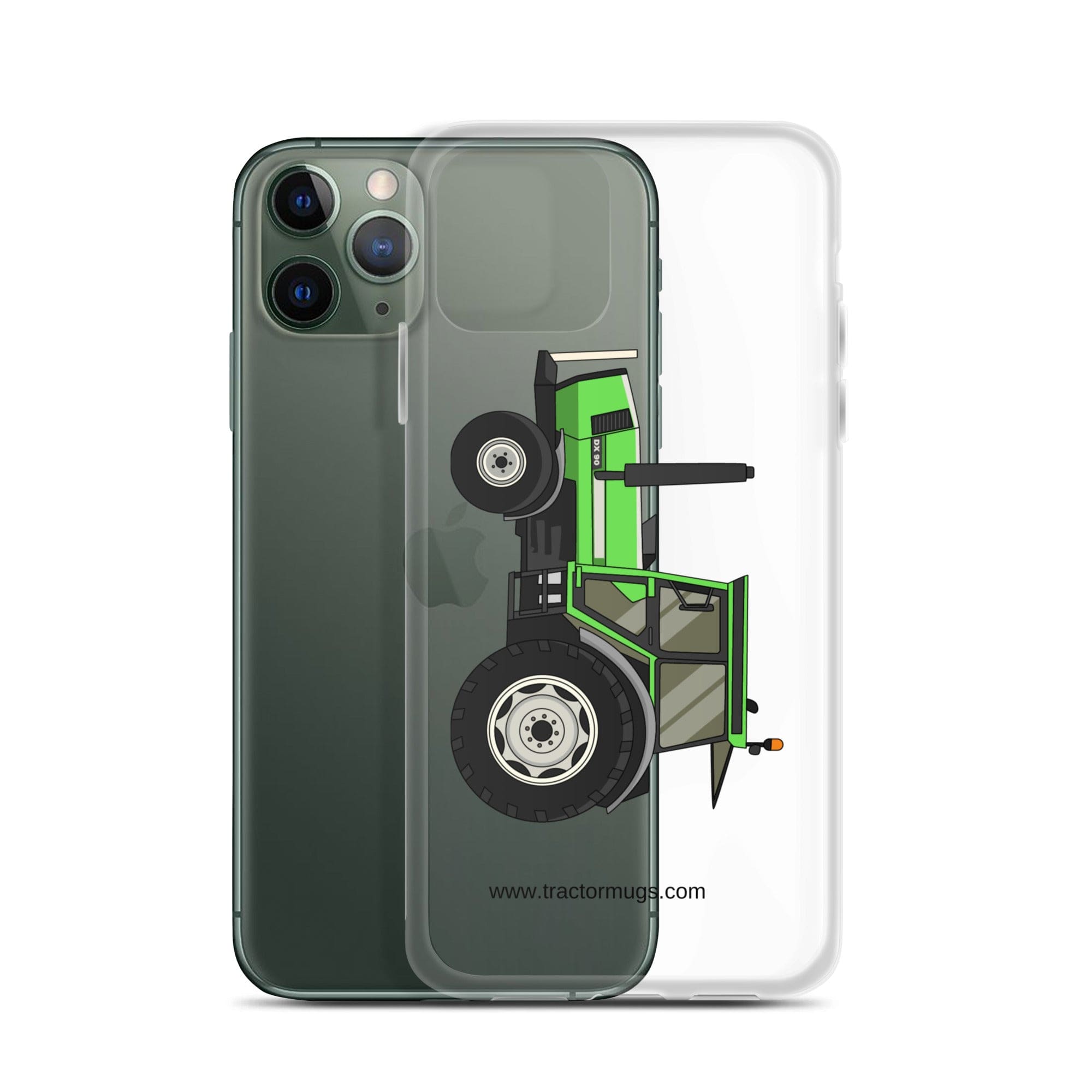 The Tractor Mugs Store Deutz DX 90 | Clear Case for iPhone® Quality Farmers Merch