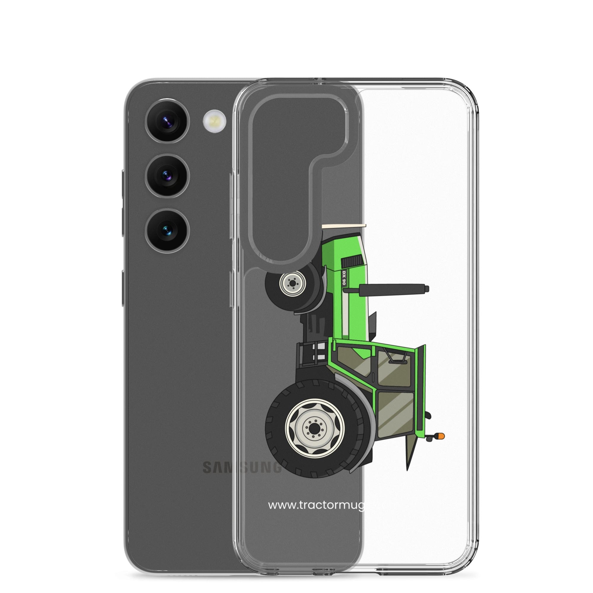 The Tractor Mugs Store Deutz DX 90 | Clear Case for Samsung® Quality Farmers Merch