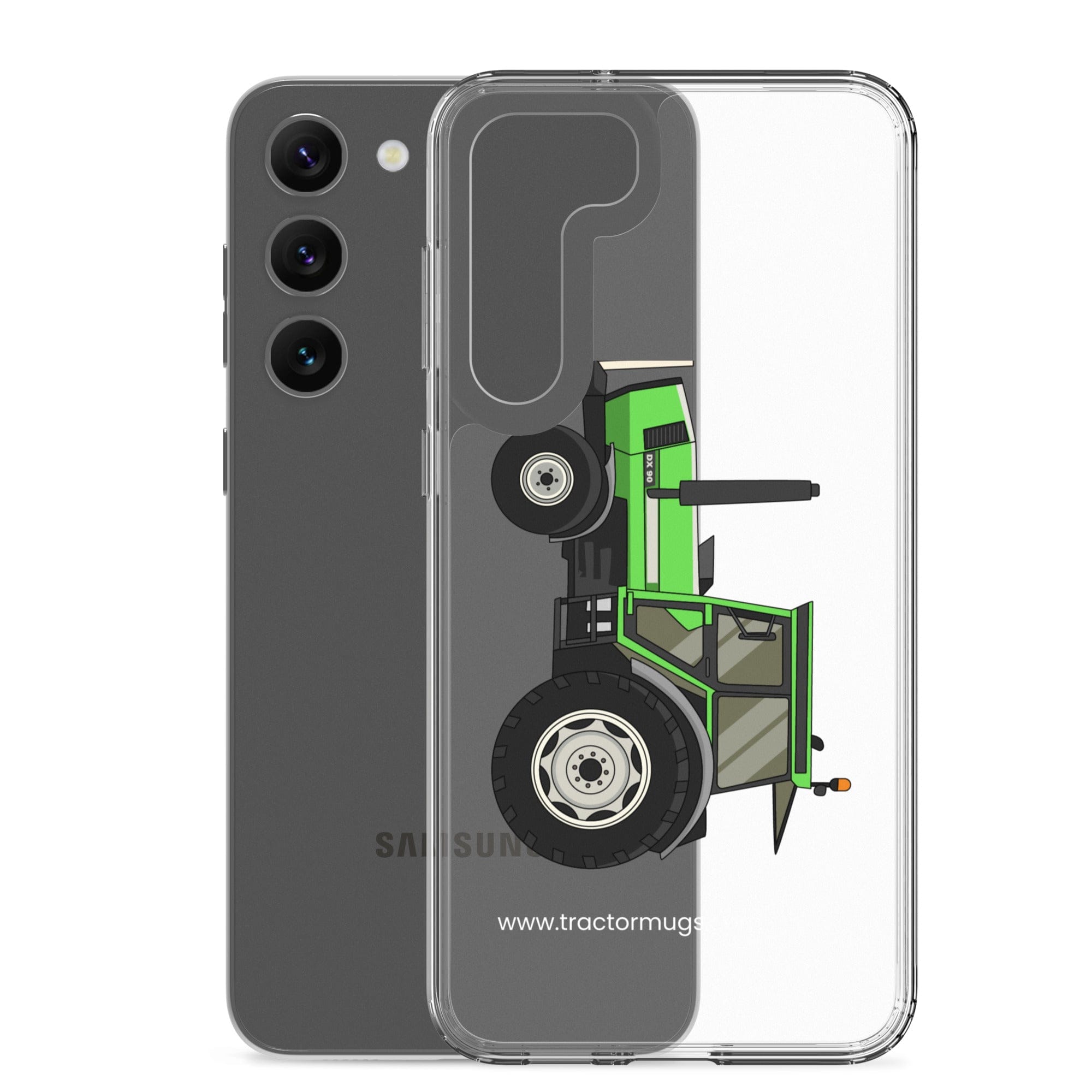 The Tractor Mugs Store Deutz DX 90 | Clear Case for Samsung® Quality Farmers Merch