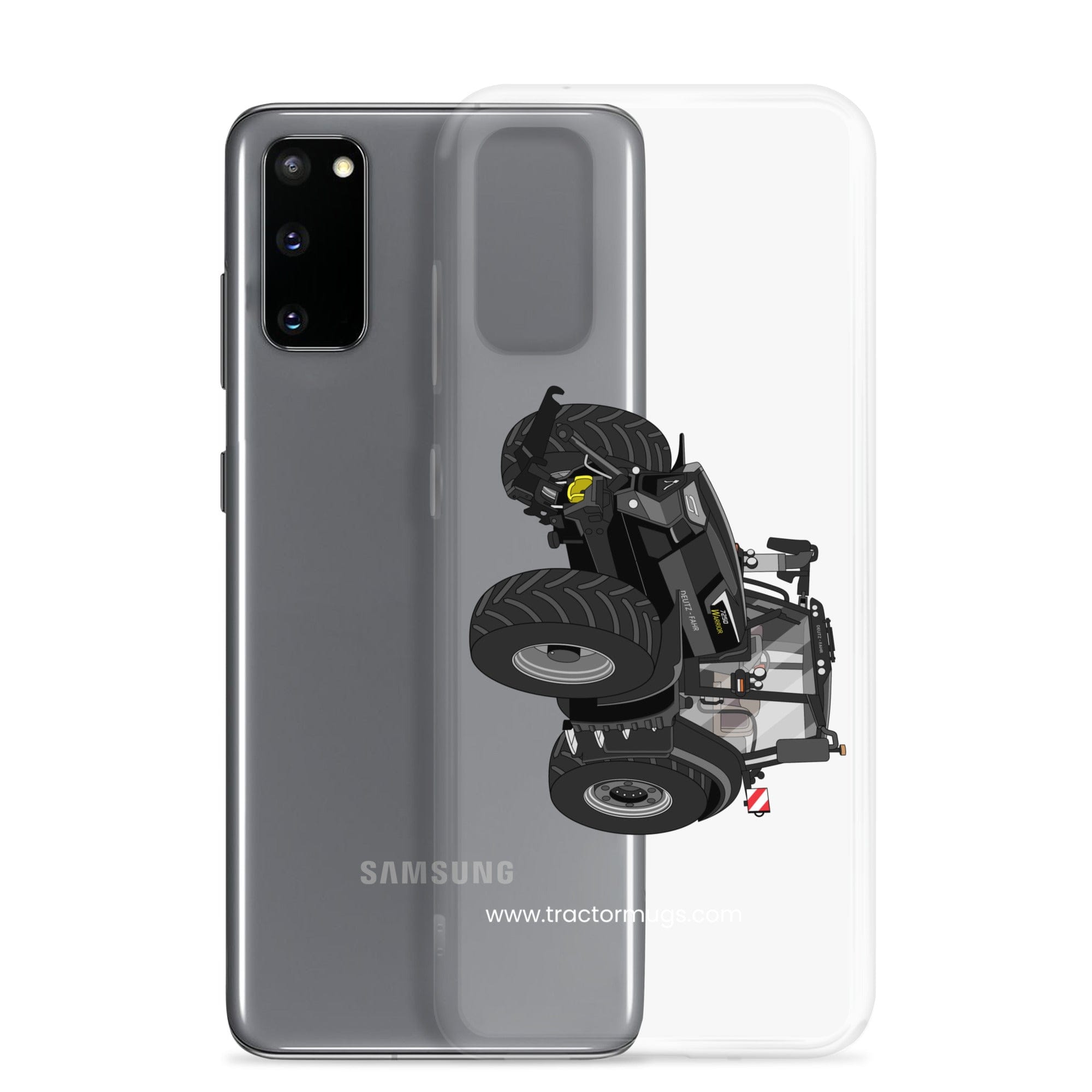 The Tractor Mugs Store Deutz-Fahr 7250 TTV Warrior Edition | Clear Case for Samsung® Quality Farmers Merch