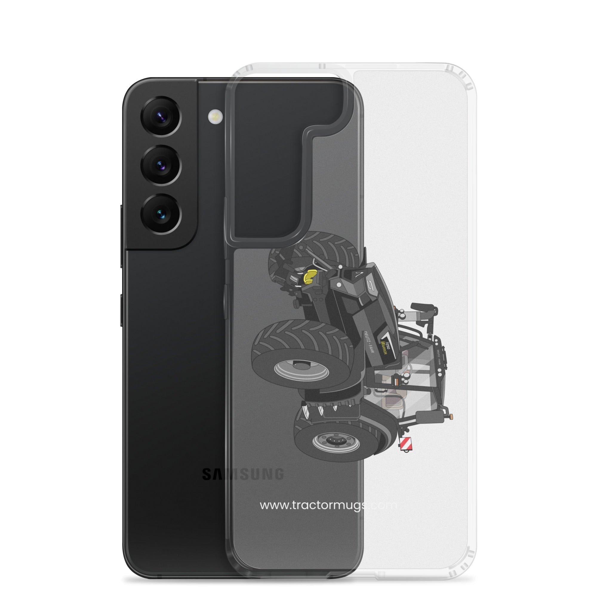 The Tractor Mugs Store Deutz-Fahr 7250 TTV Warrior Edition | Clear Case for Samsung® Quality Farmers Merch