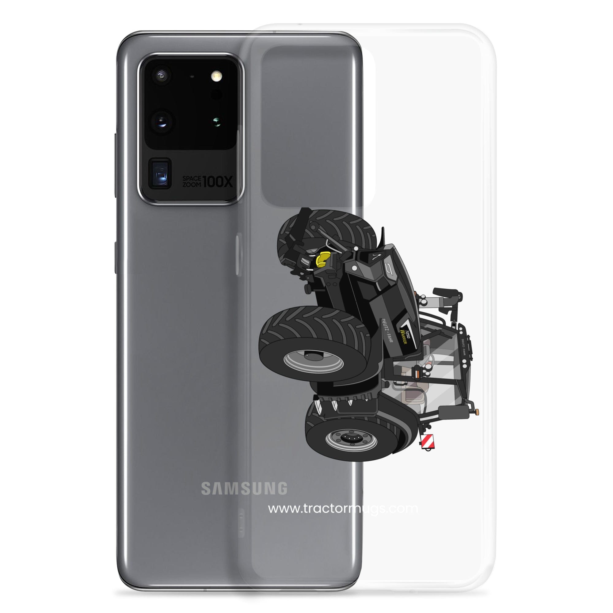 The Tractor Mugs Store Deutz-Fahr 7250 TTV Warrior Edition | Clear Case for Samsung® Quality Farmers Merch