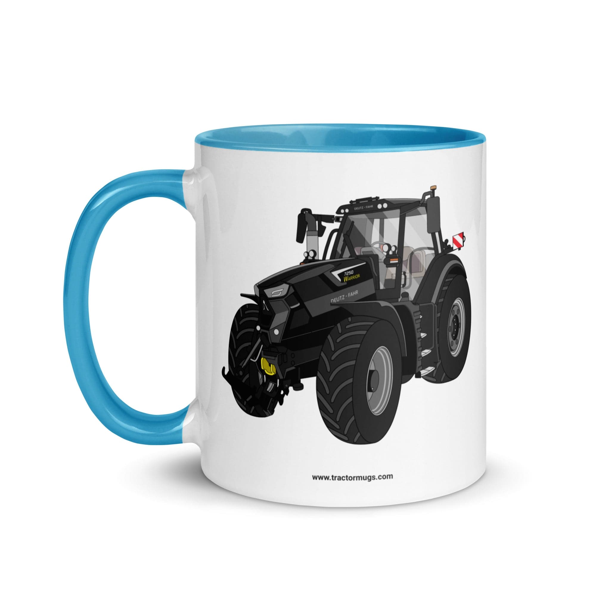 The Tractor Mugs Store Deutz-Fahr 7250 TTV Warrior Edition | Mug with Color Inside Quality Farmers Merch