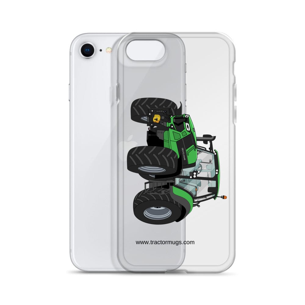 The Tractor Mugs Store Deutz - Fahr Agrotron 7250 Ttv | Clear Case for iPhone® Quality Farmers Merch