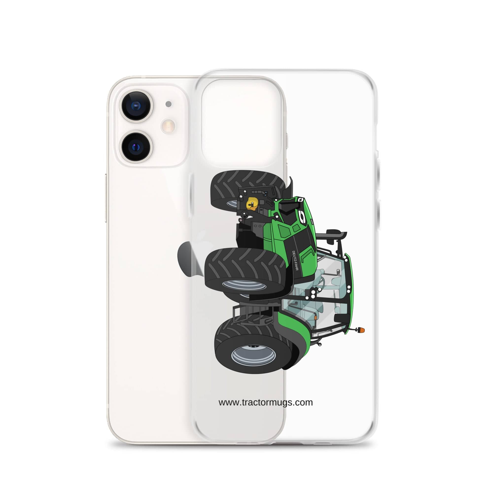 The Tractor Mugs Store Deutz - Fahr Agrotron 7250 Ttv | Clear Case for iPhone® Quality Farmers Merch