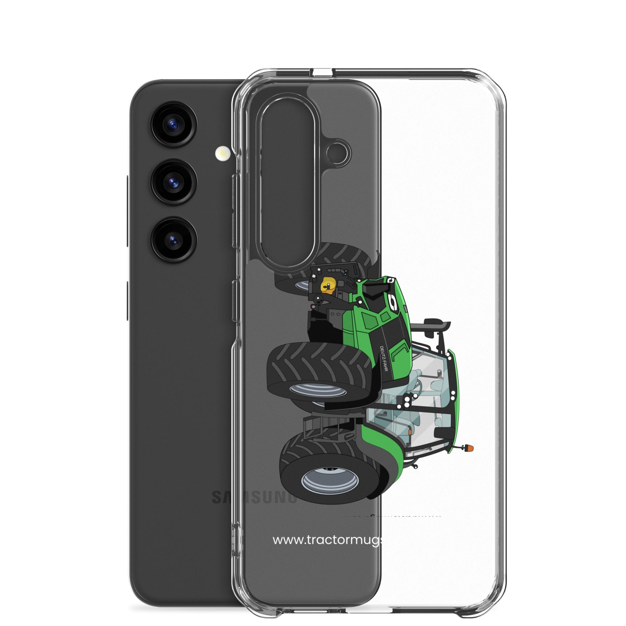 The Tractor Mugs Store Deutz - Fahr Agrotron 7250 Ttv | Clear Case for Samsung® Quality Farmers Merch