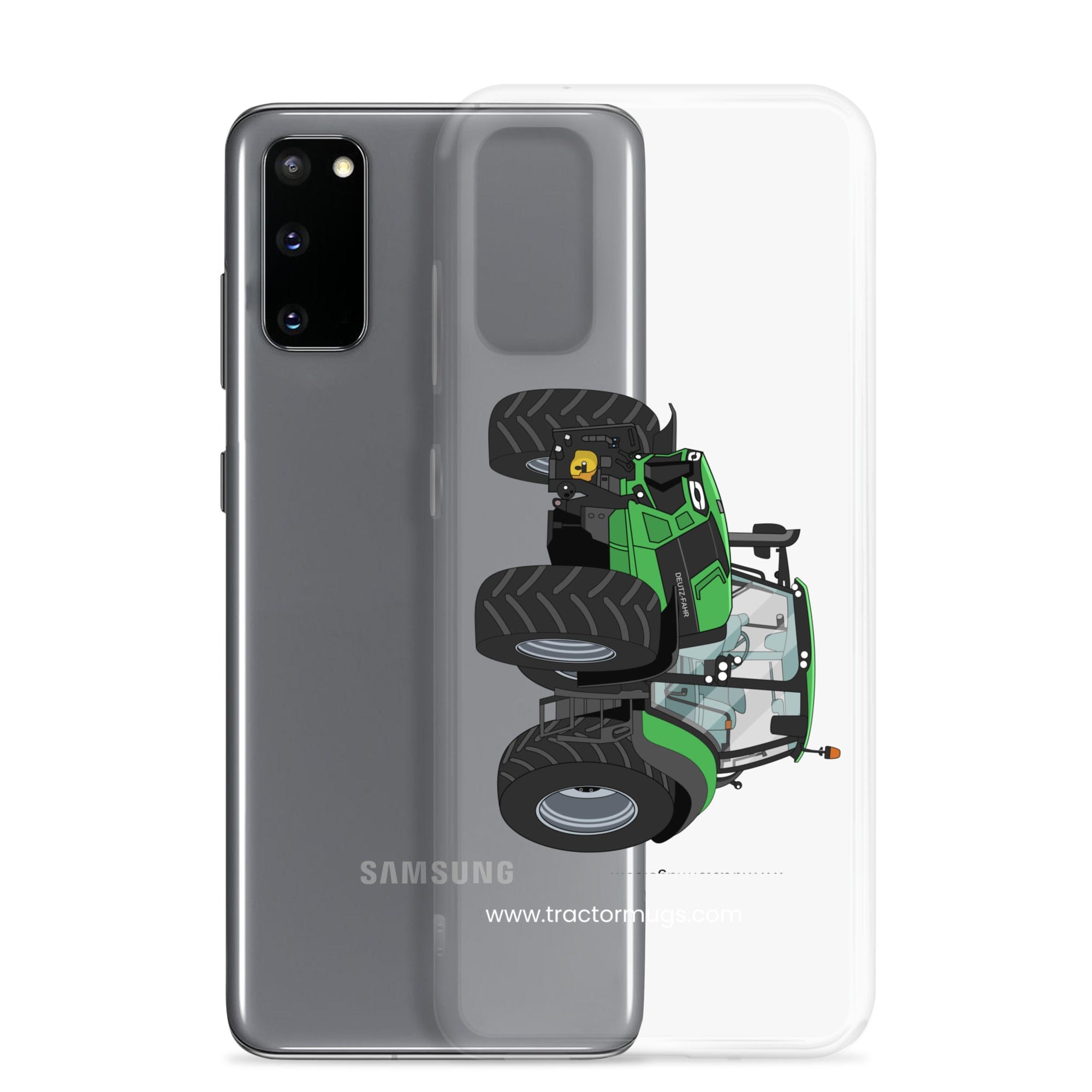 The Tractor Mugs Store Deutz - Fahr Agrotron 7250 Ttv | Clear Case for Samsung® Quality Farmers Merch