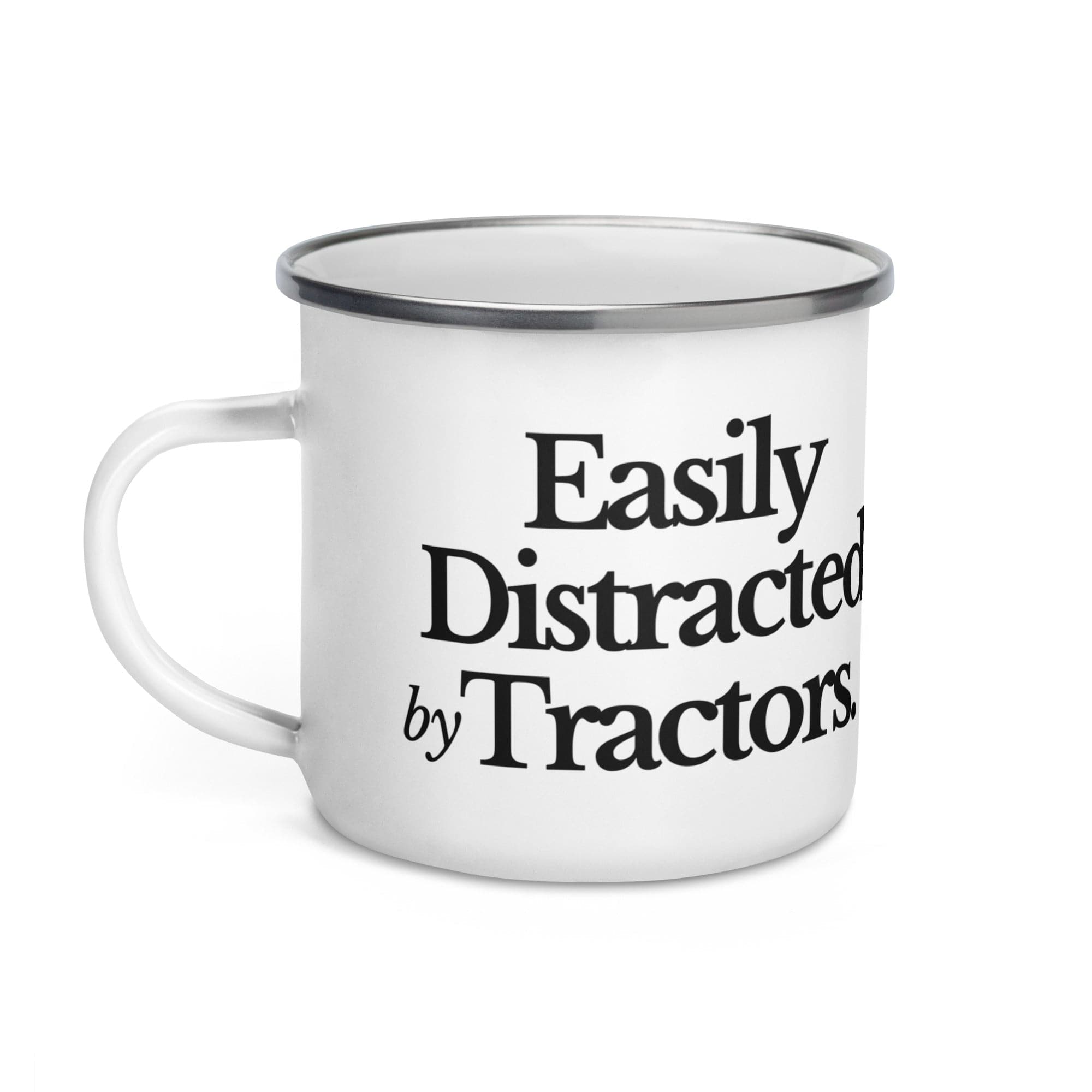 The Tractor Mugs Store Easily Distracted by Tractors | Enamel Mug Quality Farmers Merch